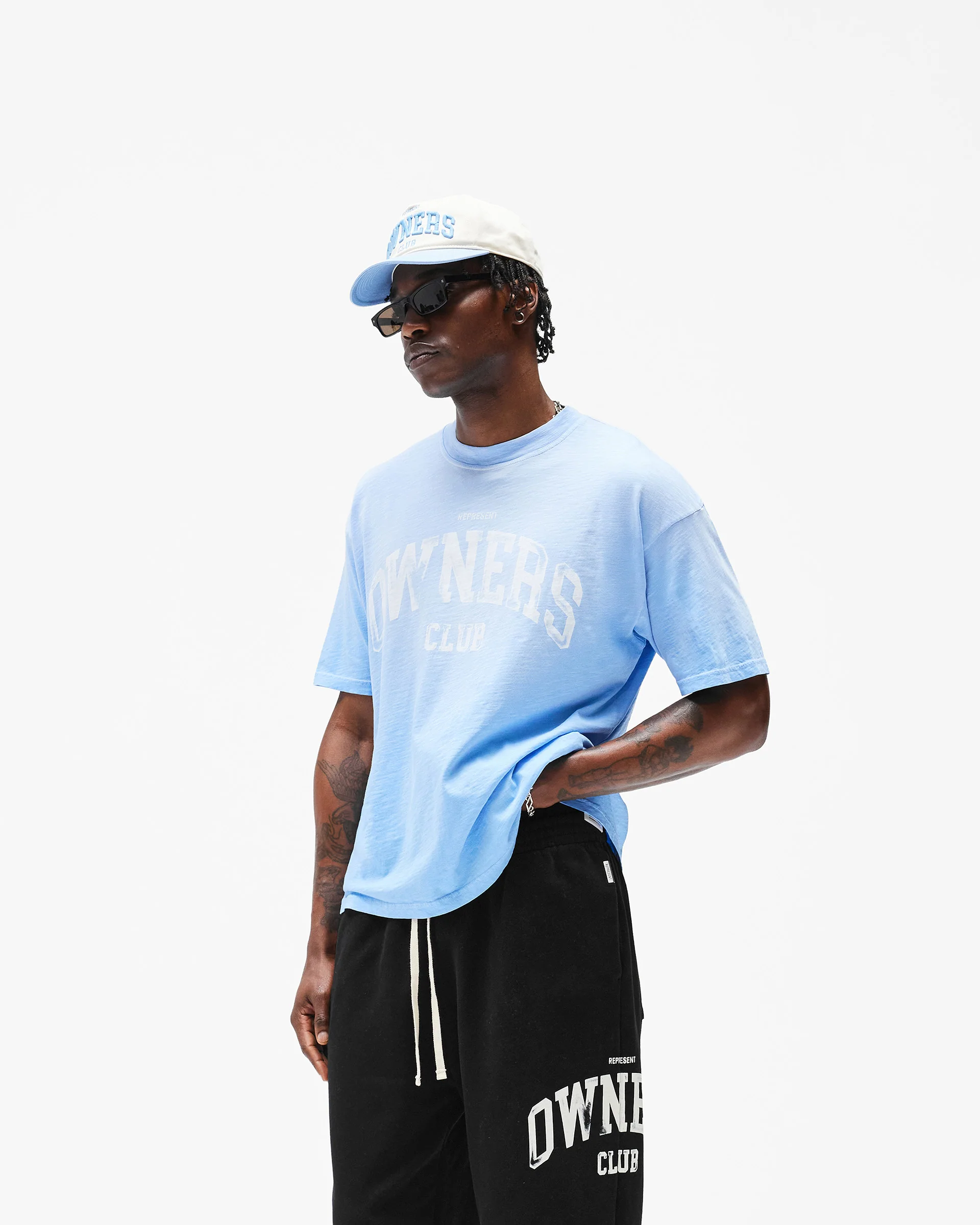 Represent Owners Club T-Shirt - Sky Blue - Image 4