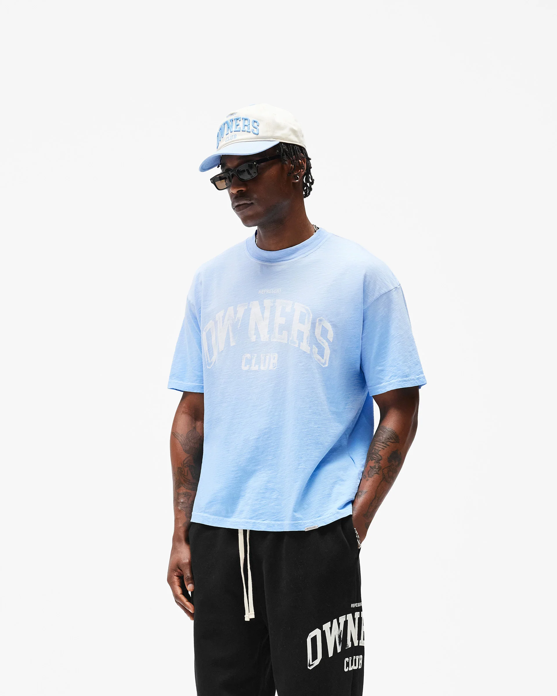 Represent Owners Club T-Shirt - Sky Blue - Image 5