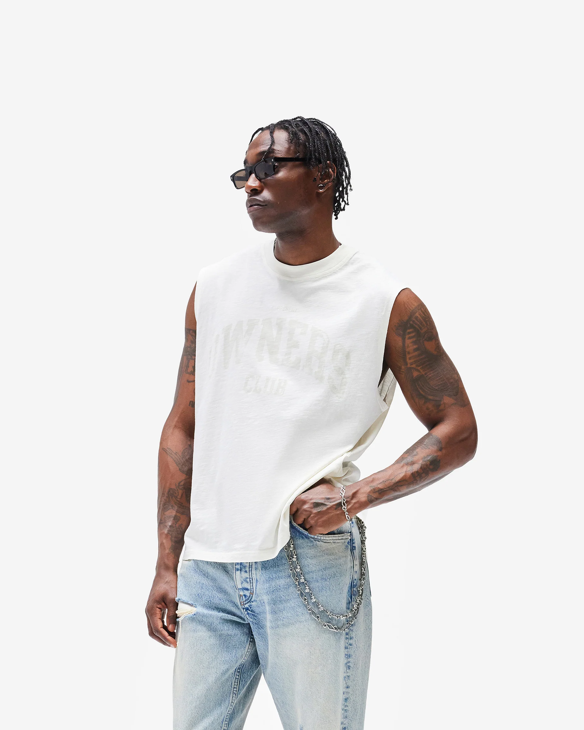 Represent Owners Club Tank - Chalk - Image 2