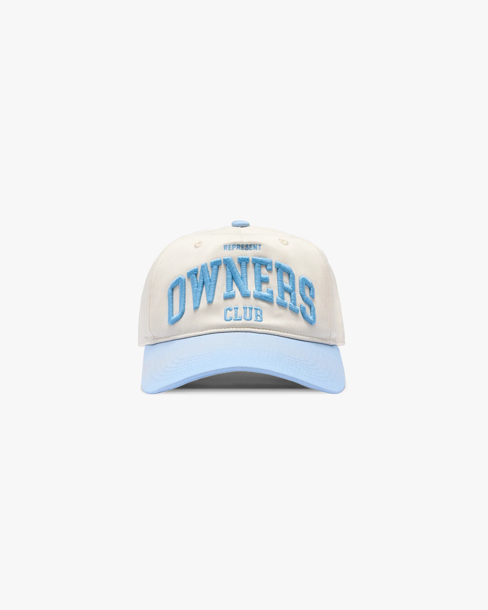 Represent Owners Club Washed Cap - Sky Blue