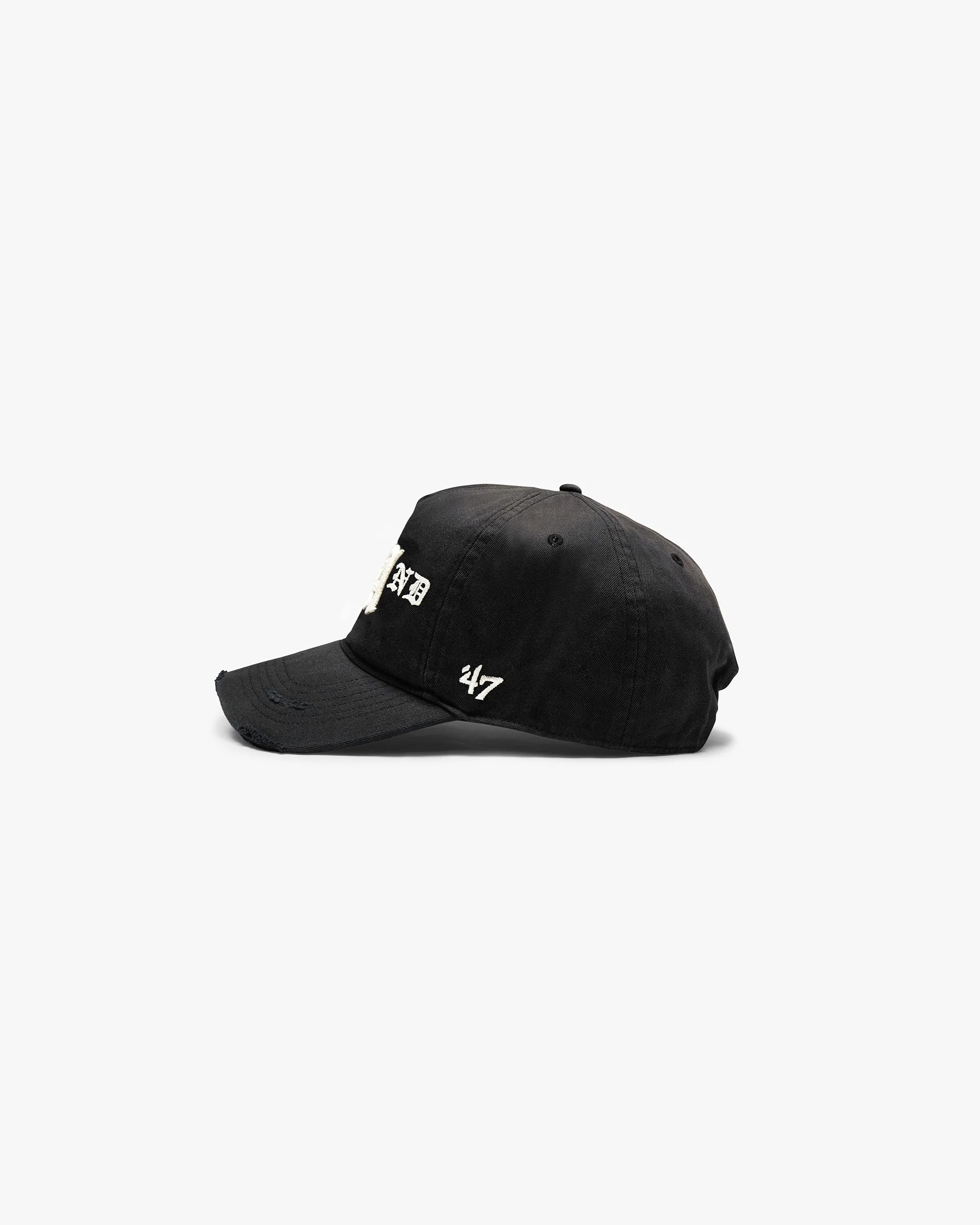 Represent X 47 EngLAnd Old English Cap - Aged Black - Image 4