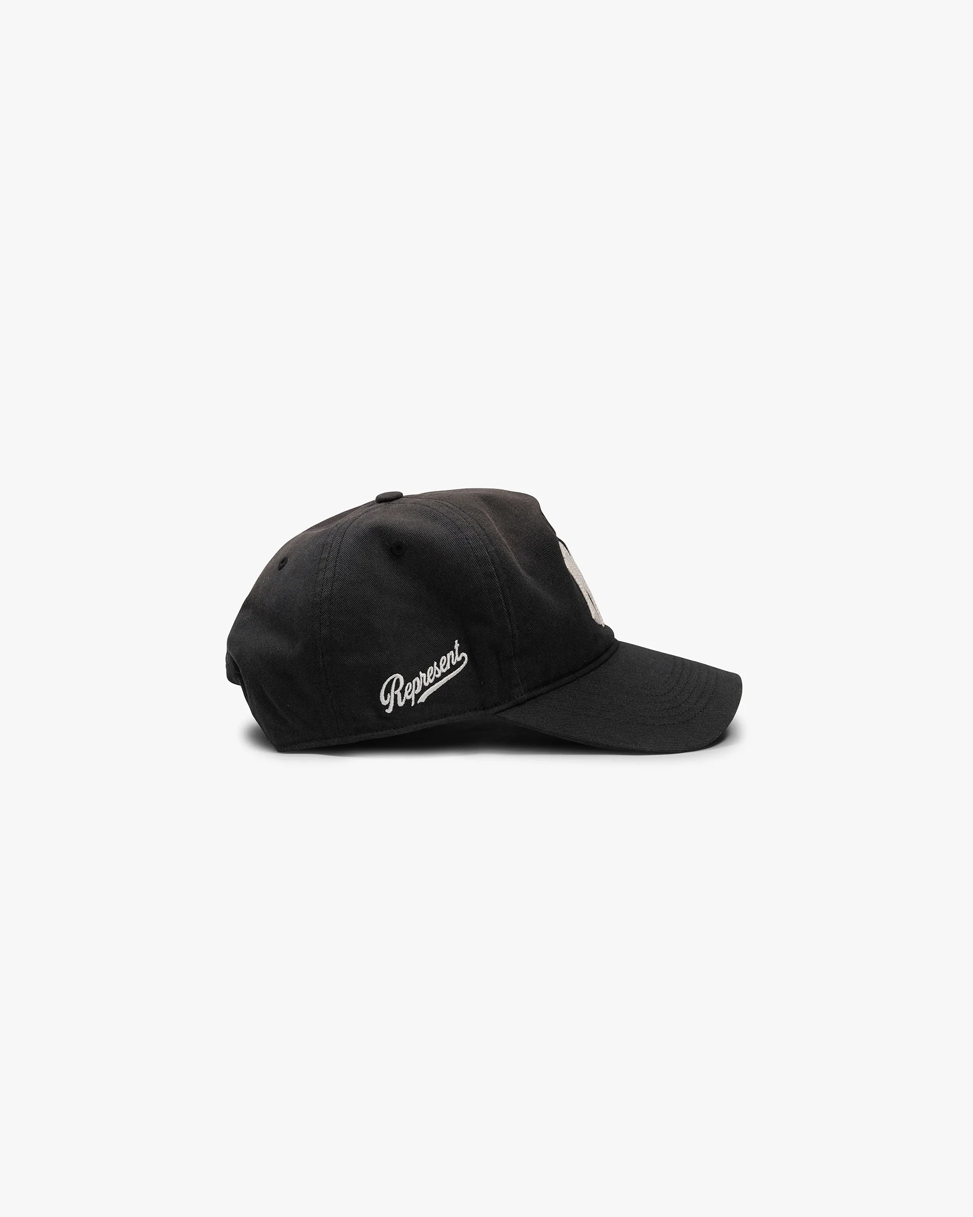 Represent X 47 New York Yankees Cap - Washed Black - Image 2