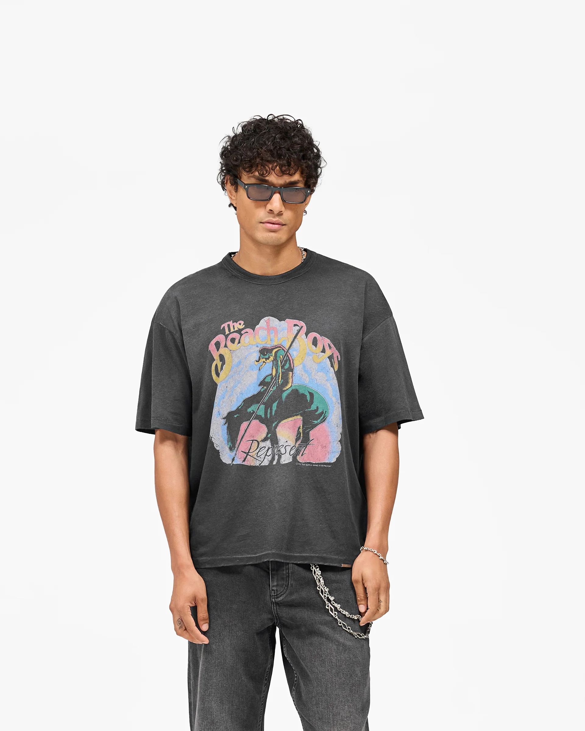 Represent x Beach Boys Endless Summer T-Shirt - Stained Black - Image 3