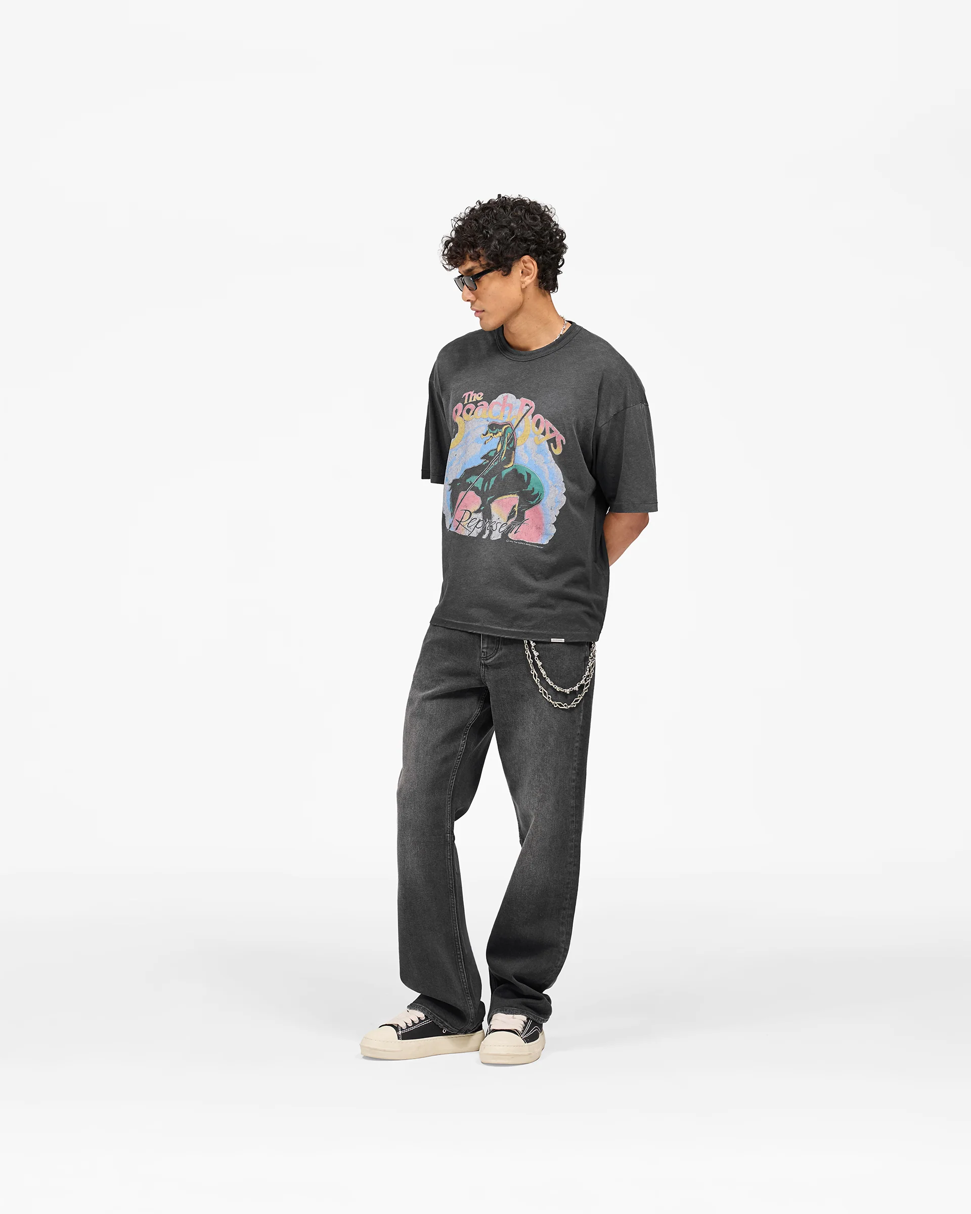 Represent x Beach Boys Endless Summer T-Shirt - Stained Black - Image 8