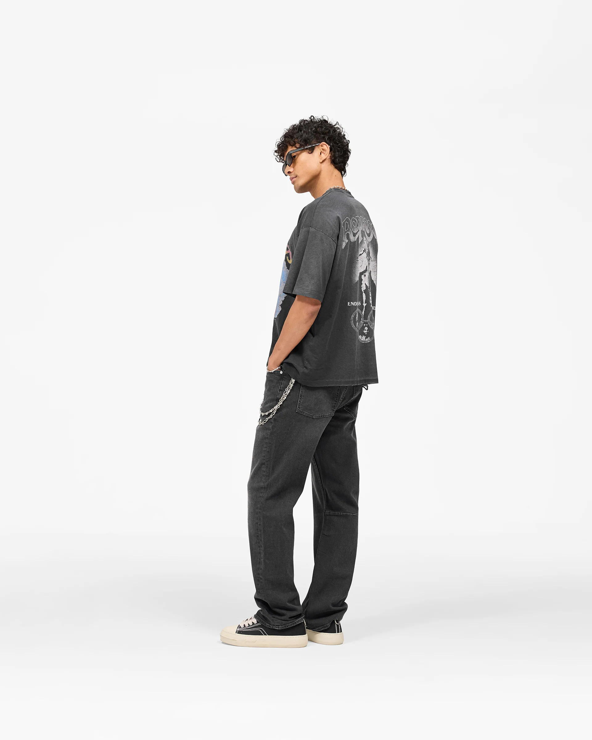 Represent x Beach Boys Endless Summer T-Shirt - Stained Black - Image 9