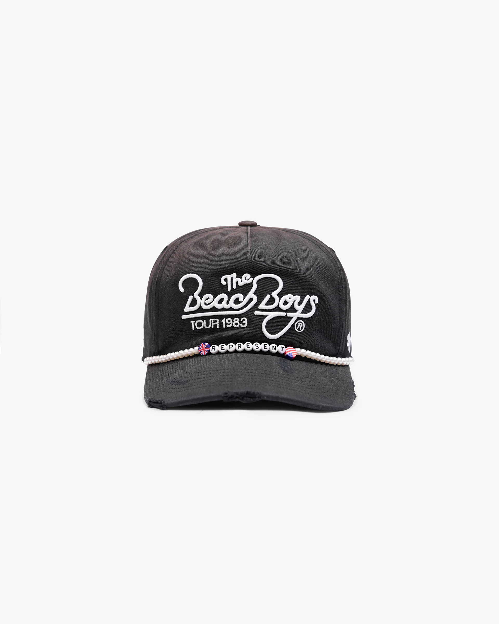 Represent x Beach Boys Tour x 47 Cap - Washed Black