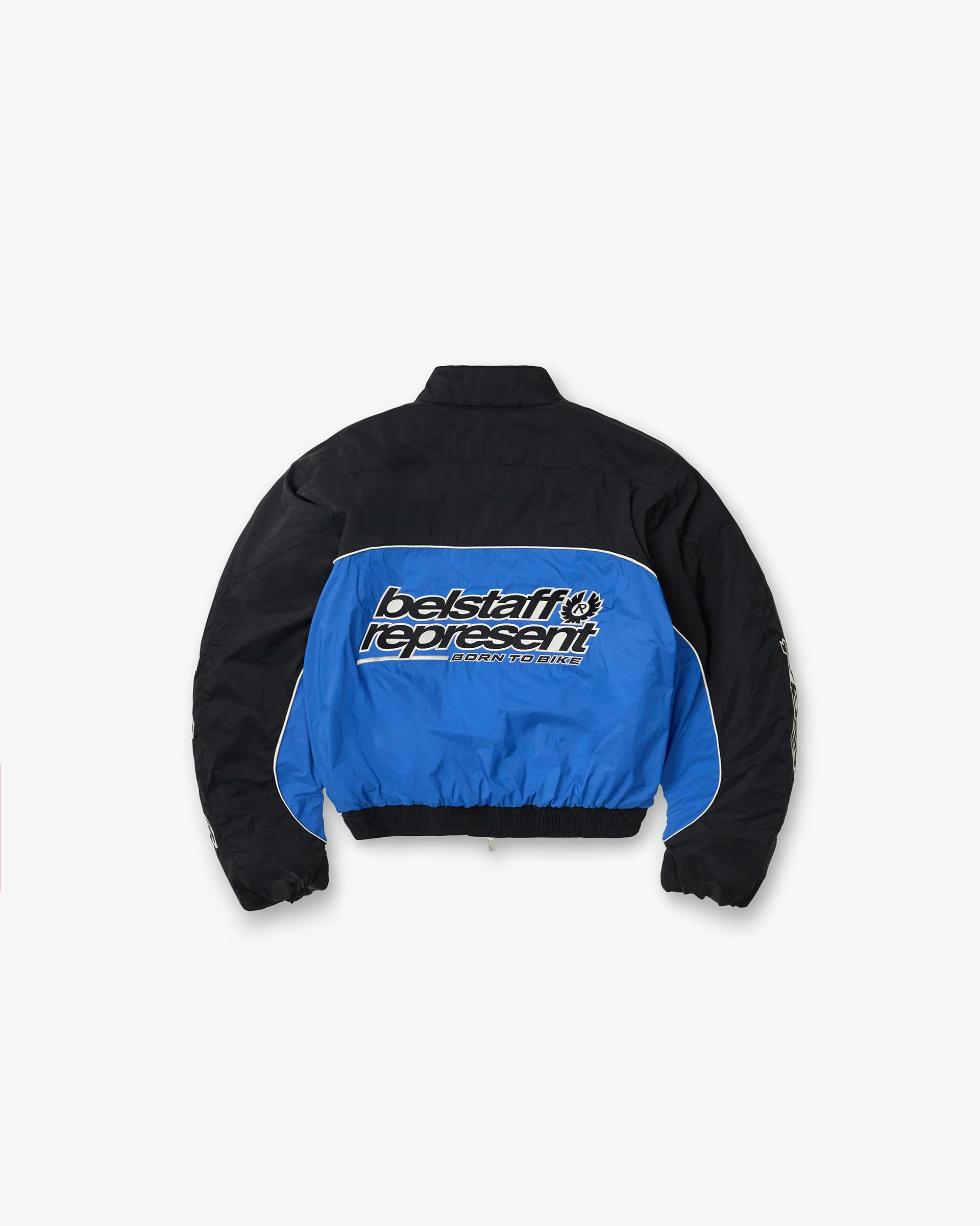 Represent X Belstaff Nylon Racing Jacket - Jet Black - Image 2