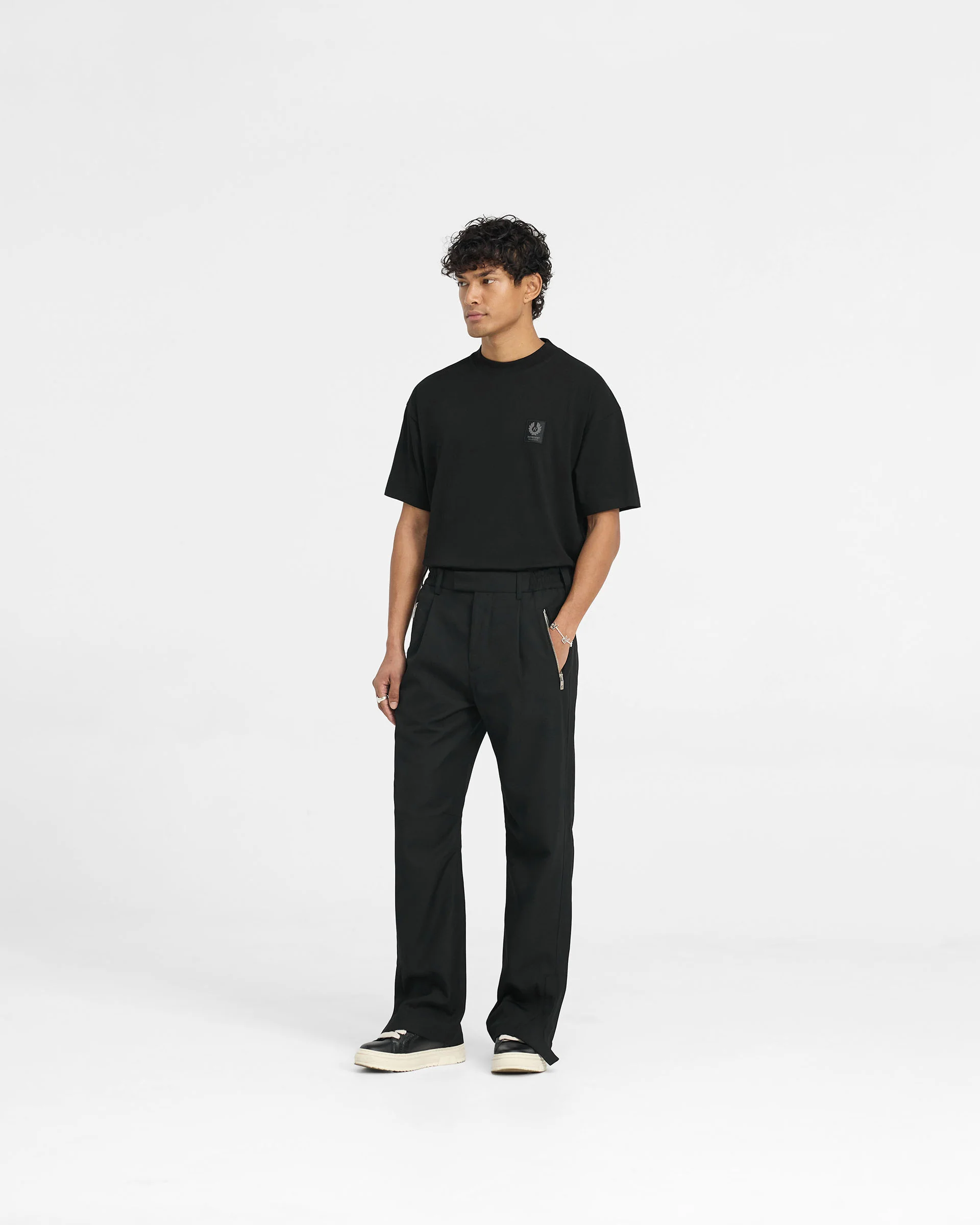 Represent X Belstaff Race Trouser - Black - Image 7