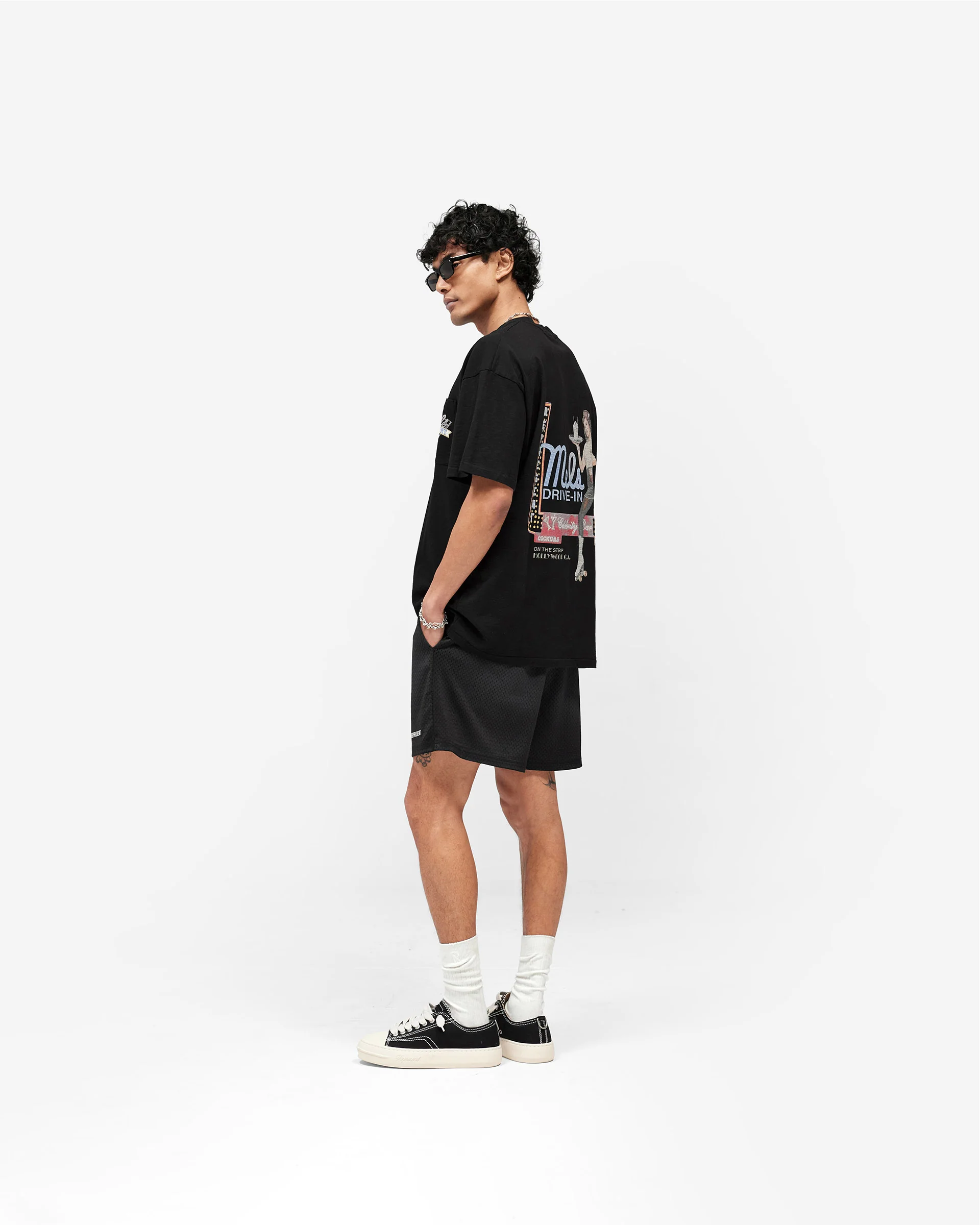 Represent x Mels Diner T-Shirt - Jet Black - Image 9