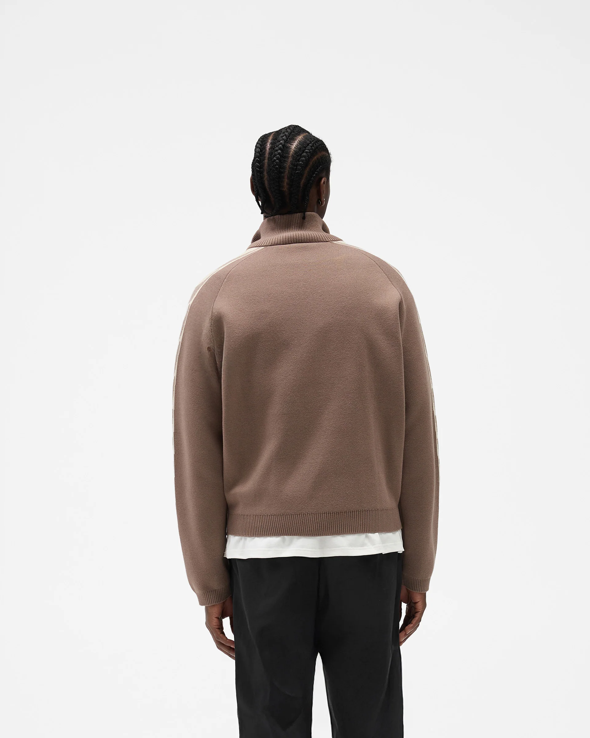 Represent X Puma T7 Knit Jacket - Pine Bark - Image 6