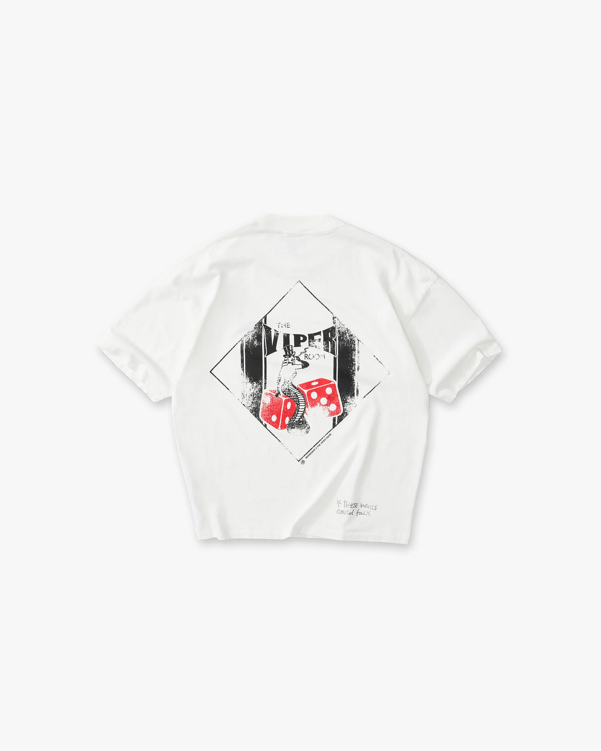 Represent x The Viper Room Dice T-Shirt - Flat White - Image 2