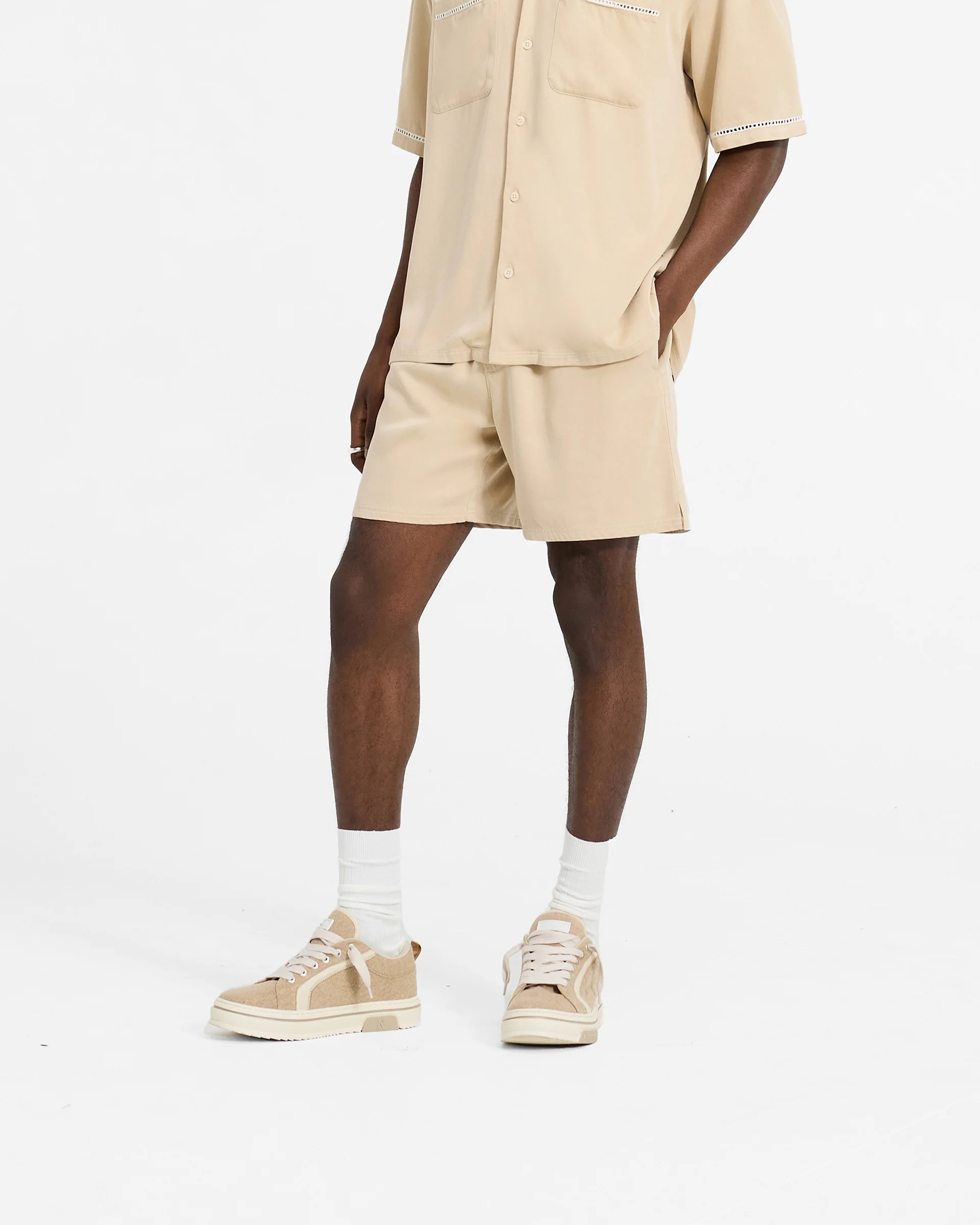Resort Shorts - Latte - Image 4