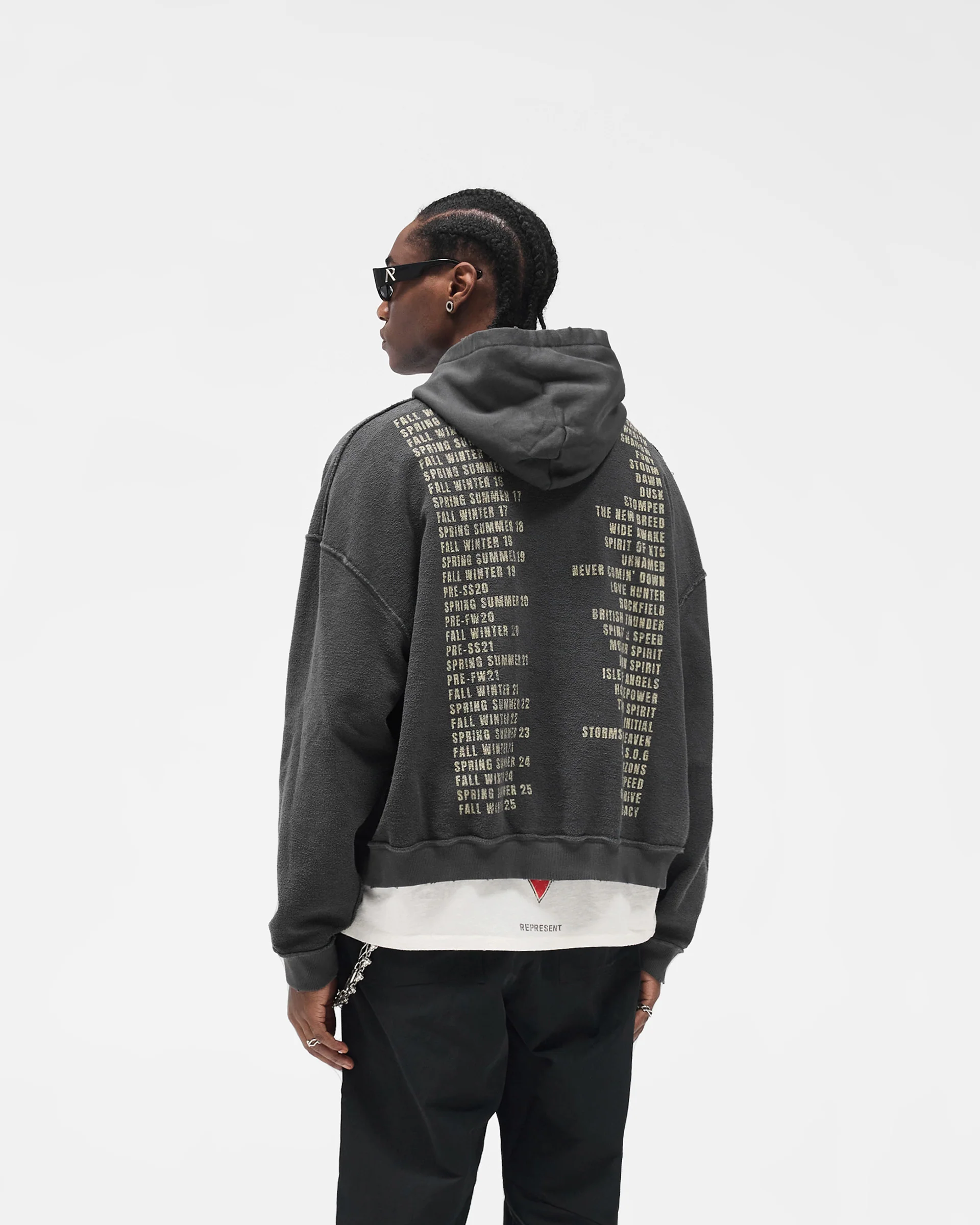 Reversible Living Legacy Tour Hoodie - Sun Fade Grey - Image 10