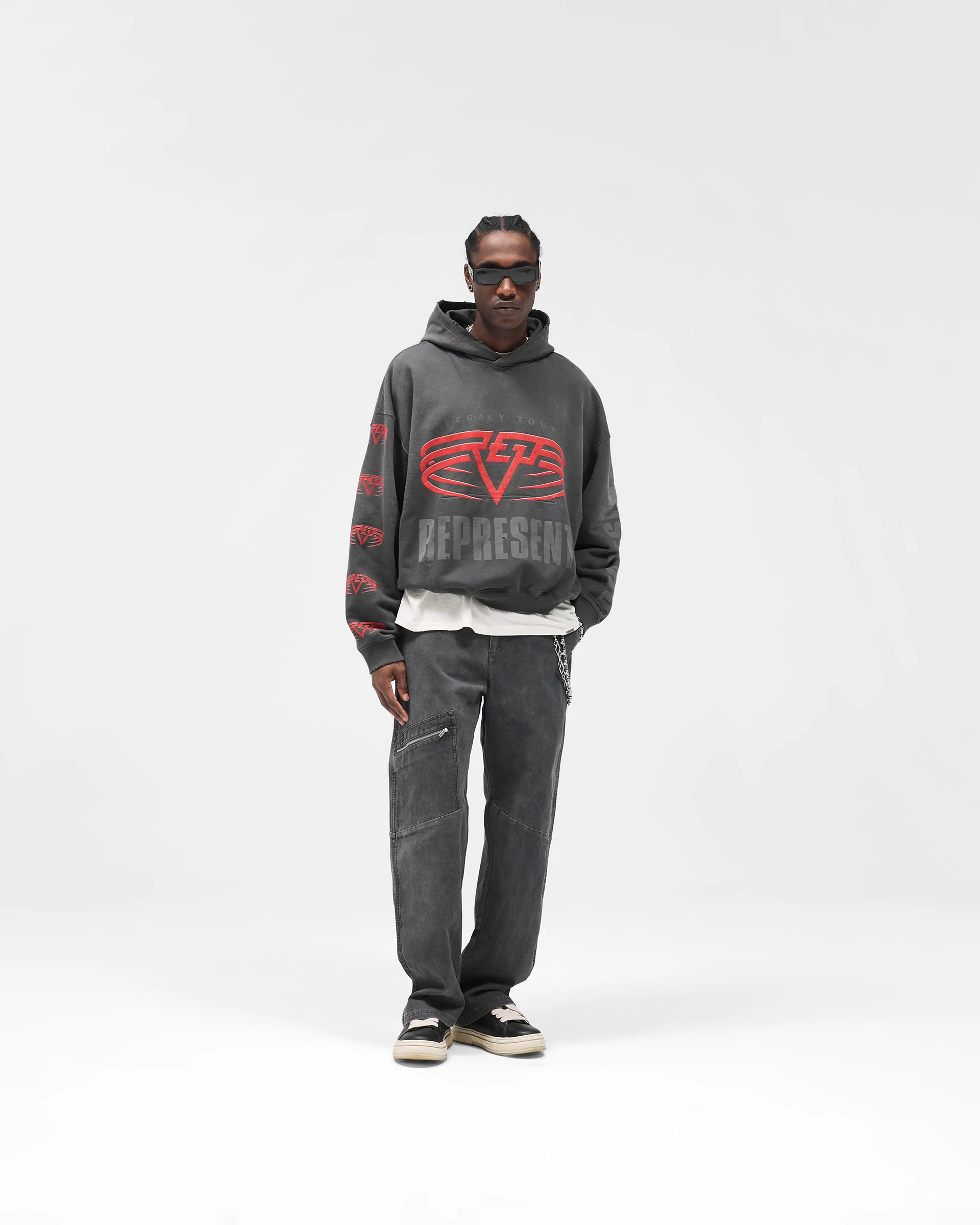 Reversible Living Legacy Tour Hoodie - Sun Fade Grey - Image 11
