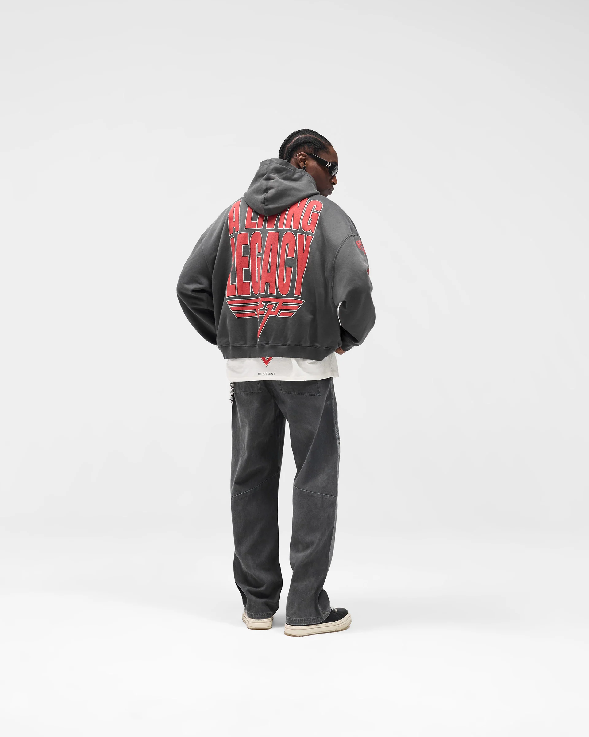 Reversible Living Legacy Tour Hoodie - Sun Fade Grey - Image 12