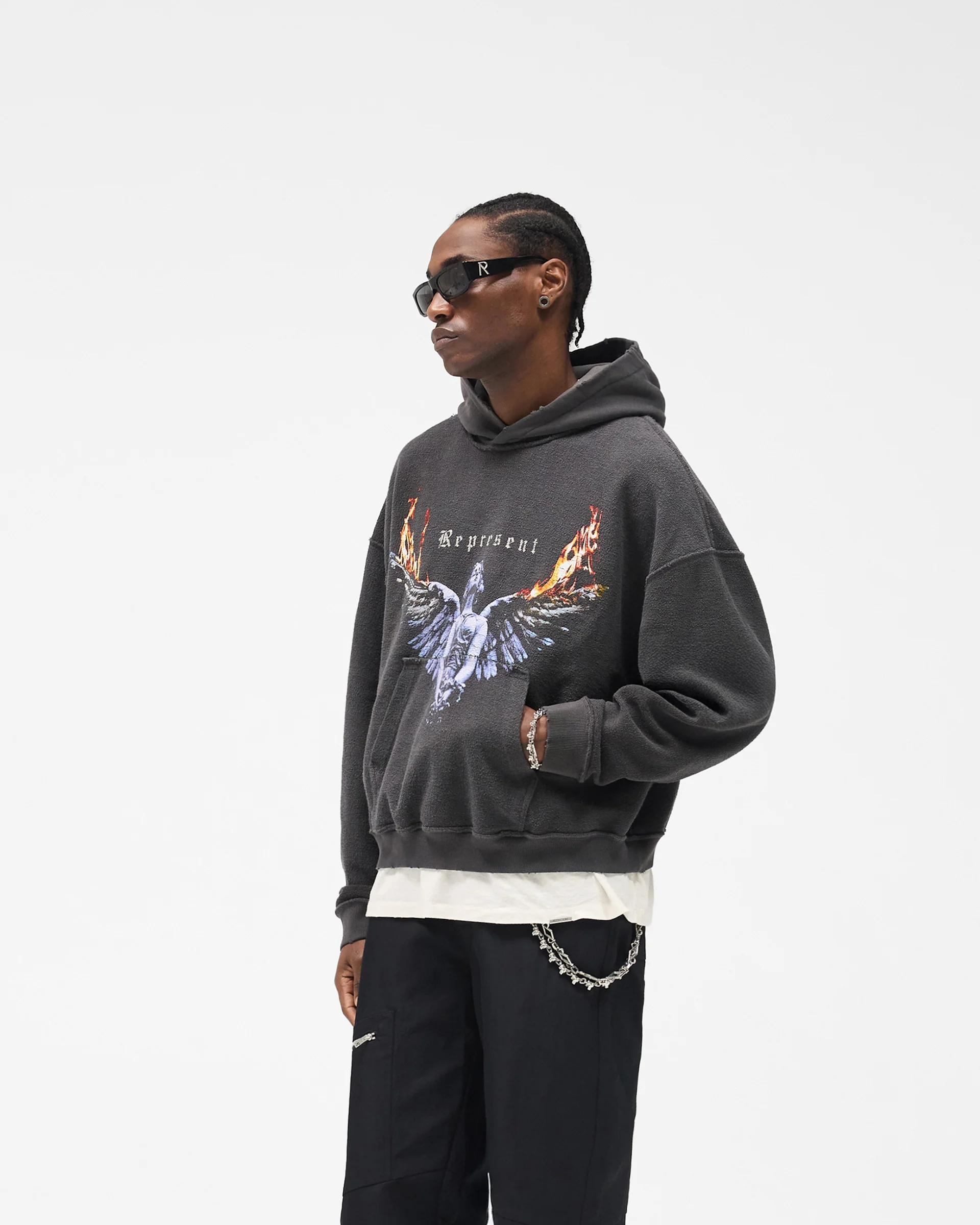 Reversible Living Legacy Tour Hoodie - Sun Fade Grey - Image 4