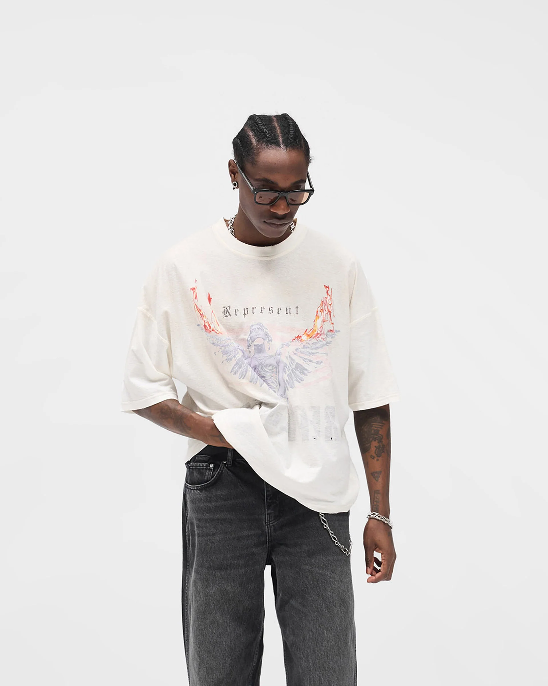 Reversible Living Legacy Tour T-Shirt - Flat White - Image 3