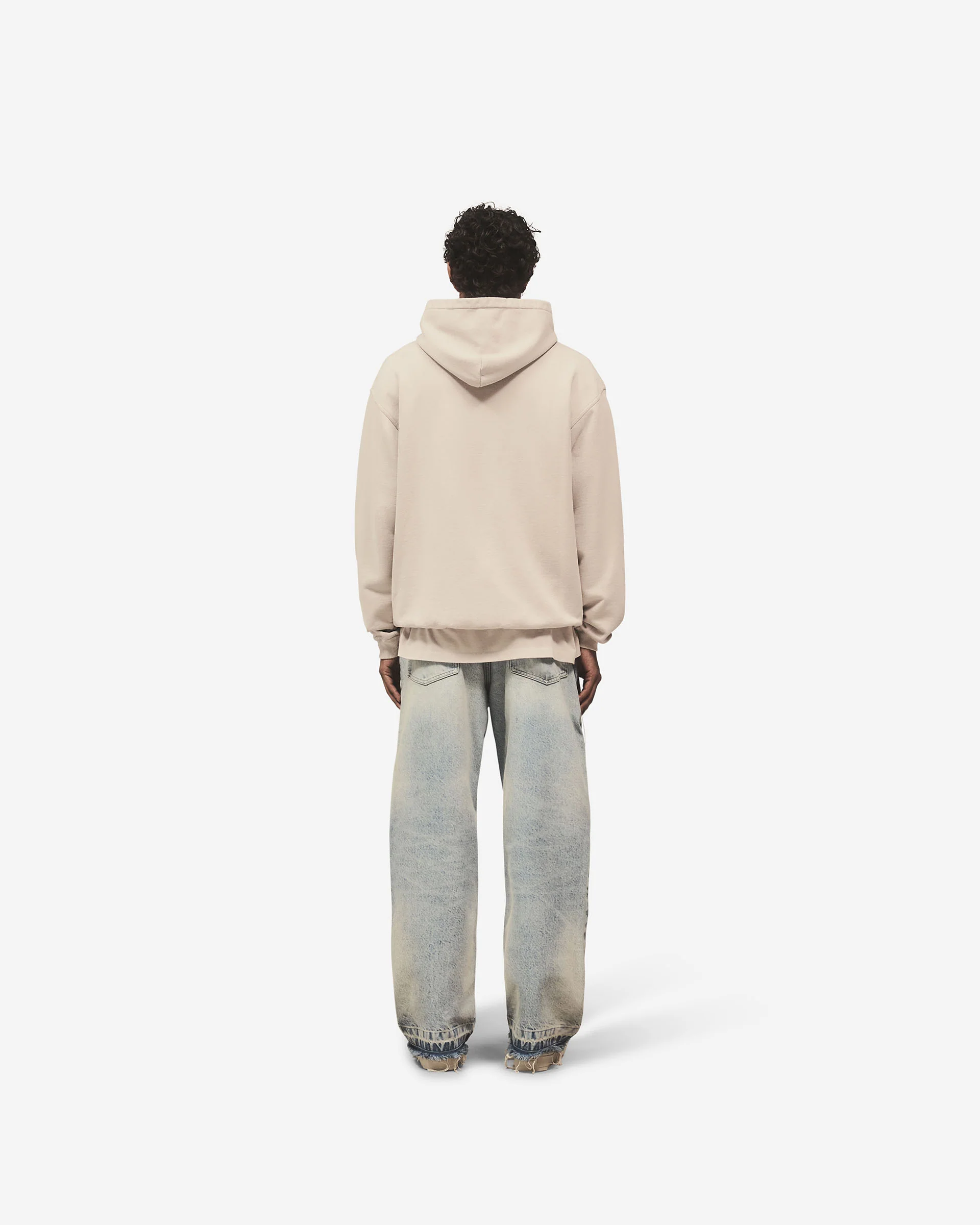 Script Logo Hoodie - Concrete - Image 10
