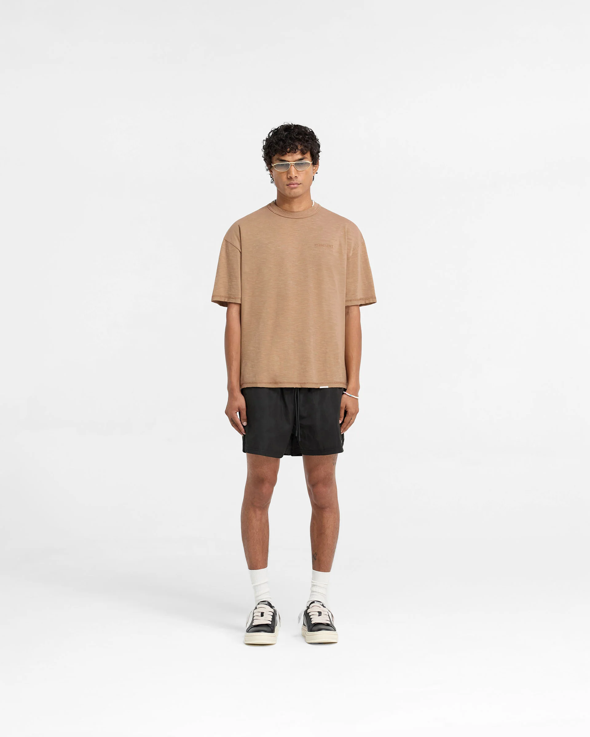 Slub T-Shirt - Walnut - Image 5