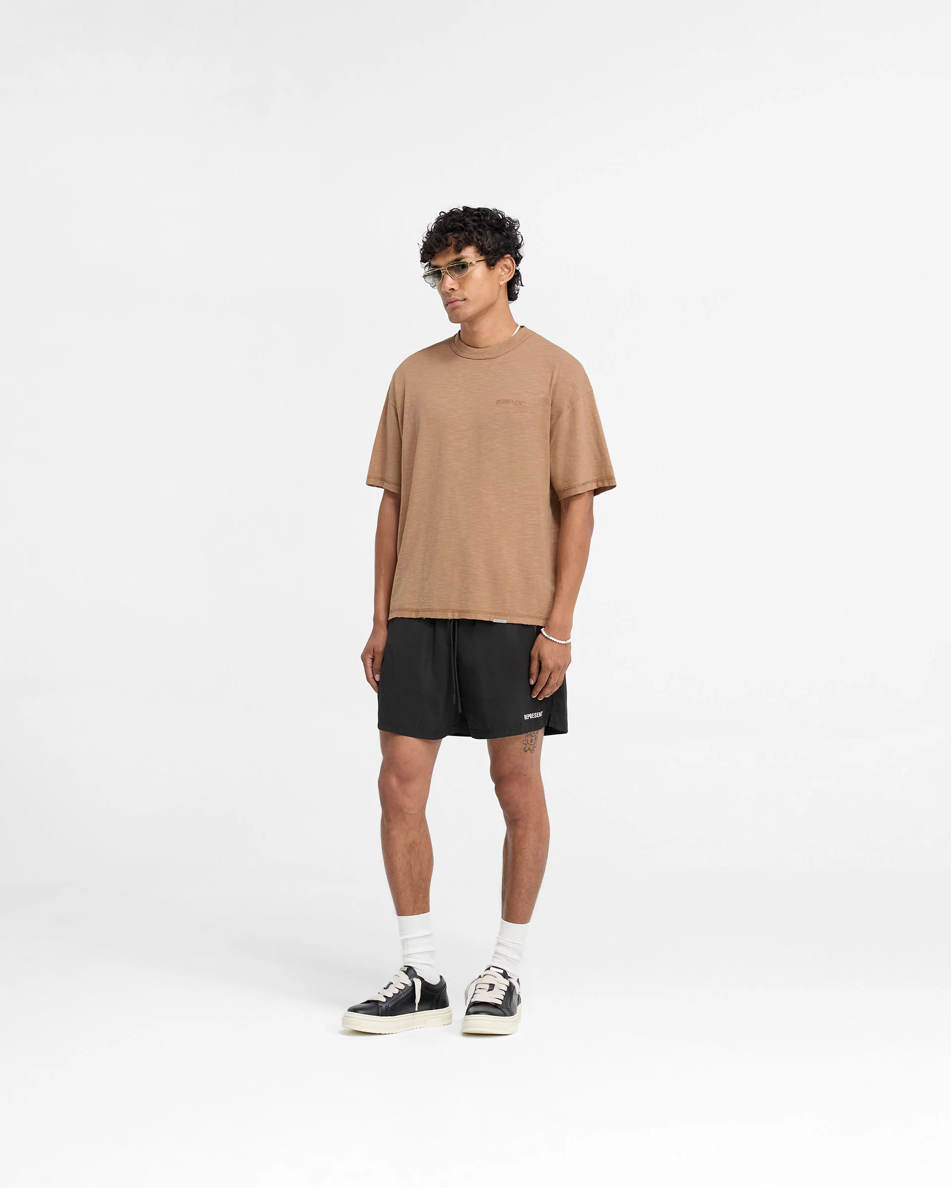 Slub T-Shirt - Walnut - Image 6