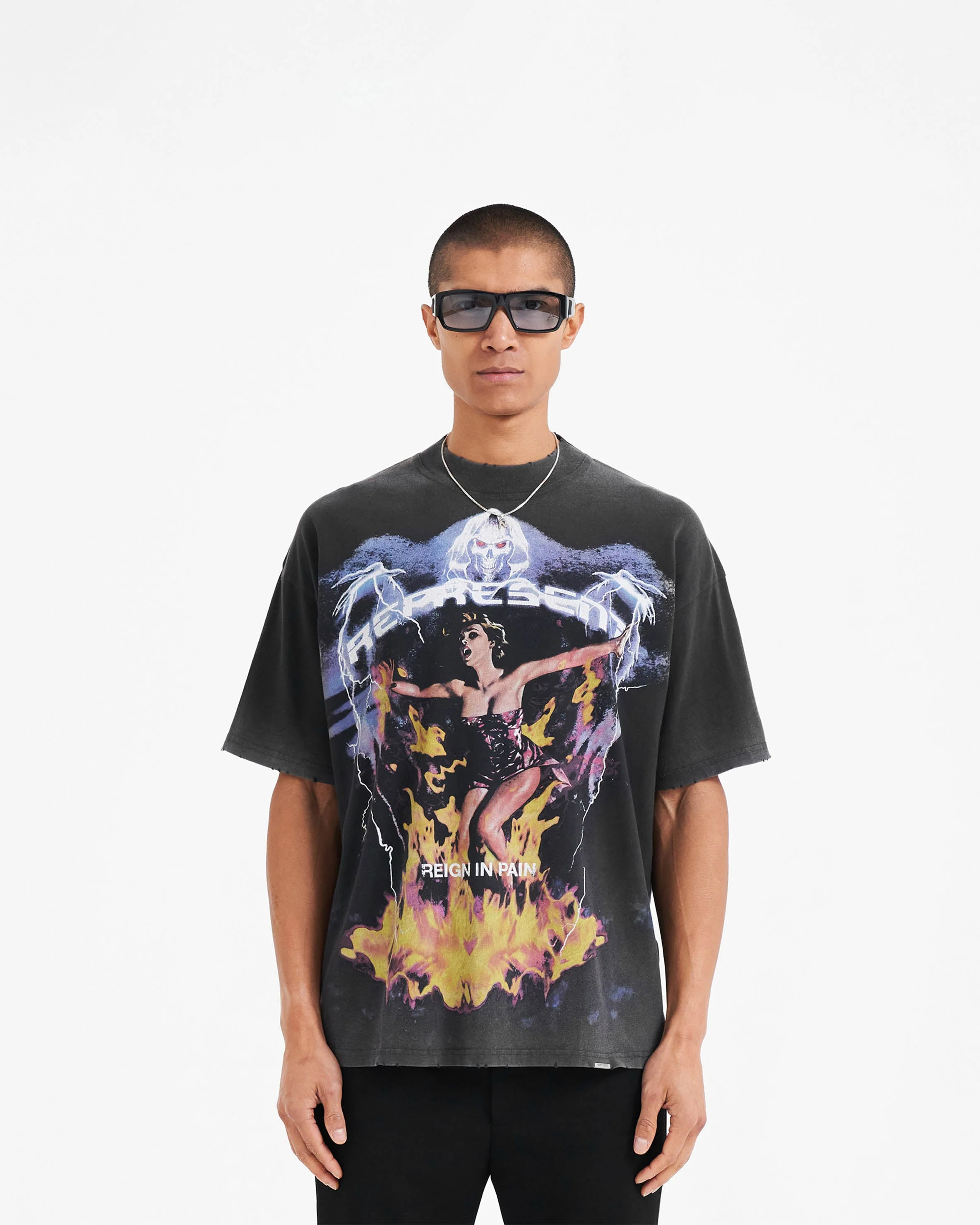 Spirit Reaper T-Shirt - Vintage Black - Image 2