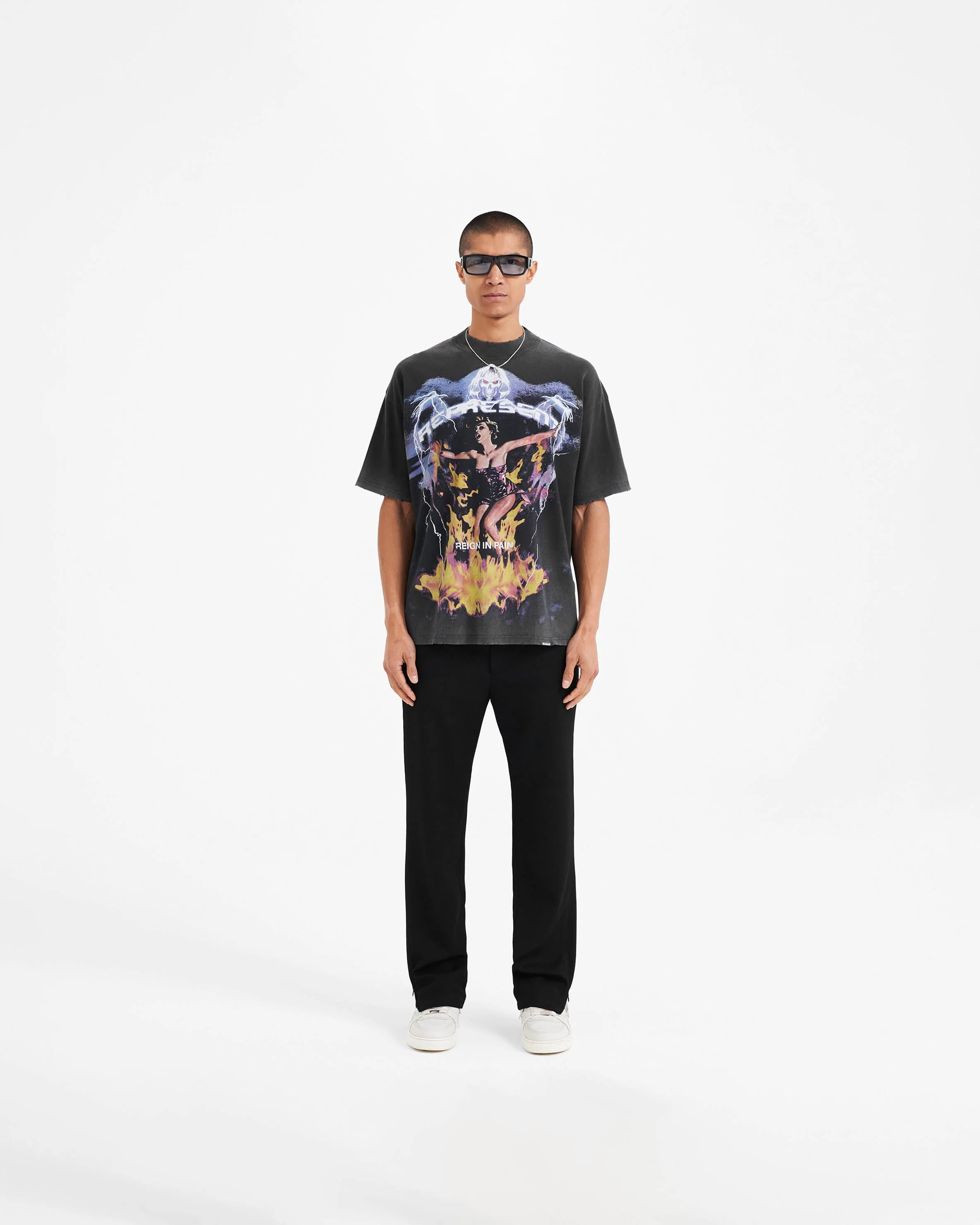 Spirit Reaper T-Shirt - Vintage Black - Image 4