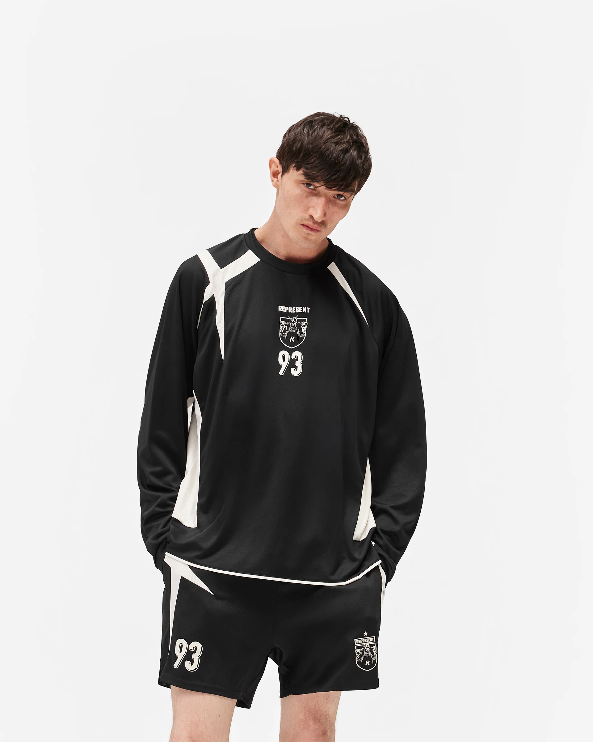 Star Long Sleeve Jersey - Jet Black - Image 3