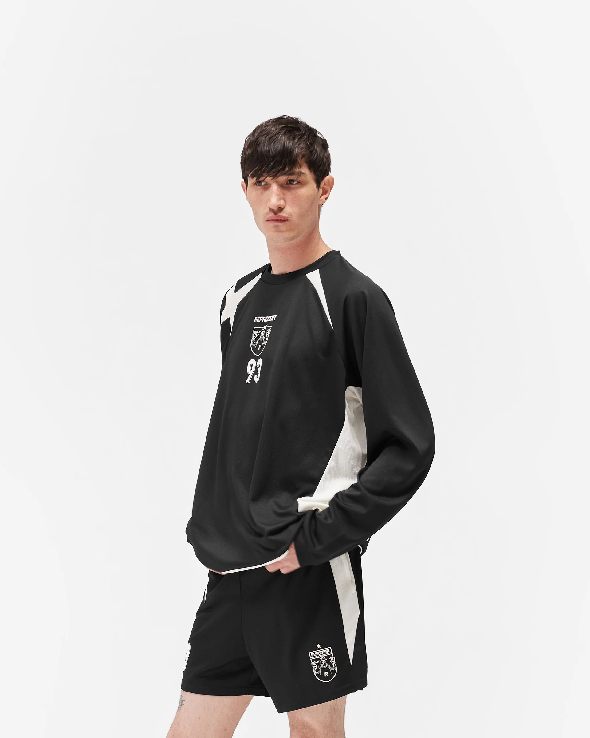 Star Long Sleeve Jersey - Jet Black - Image 4