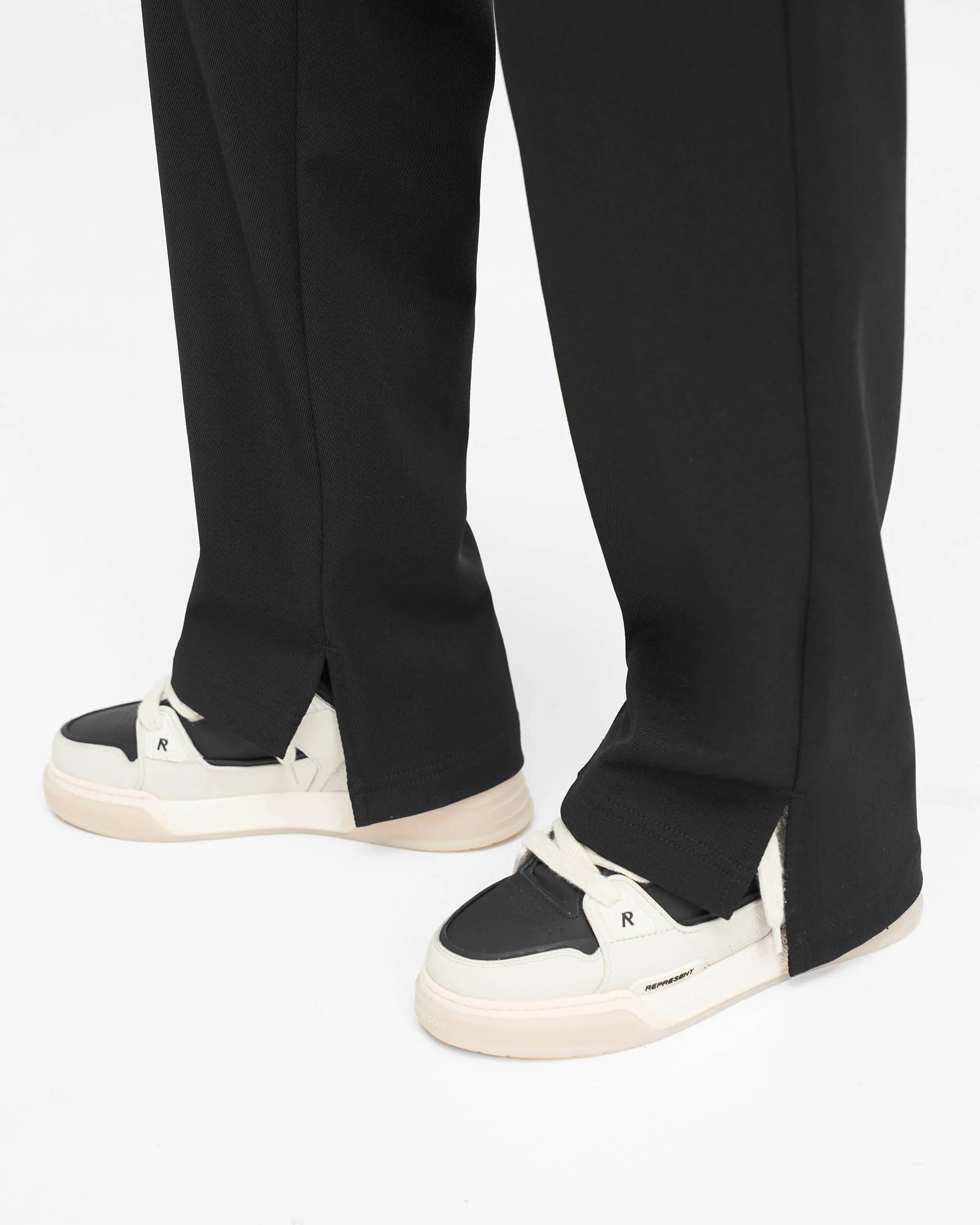 Stepped Hem Pant - Black - Image 7