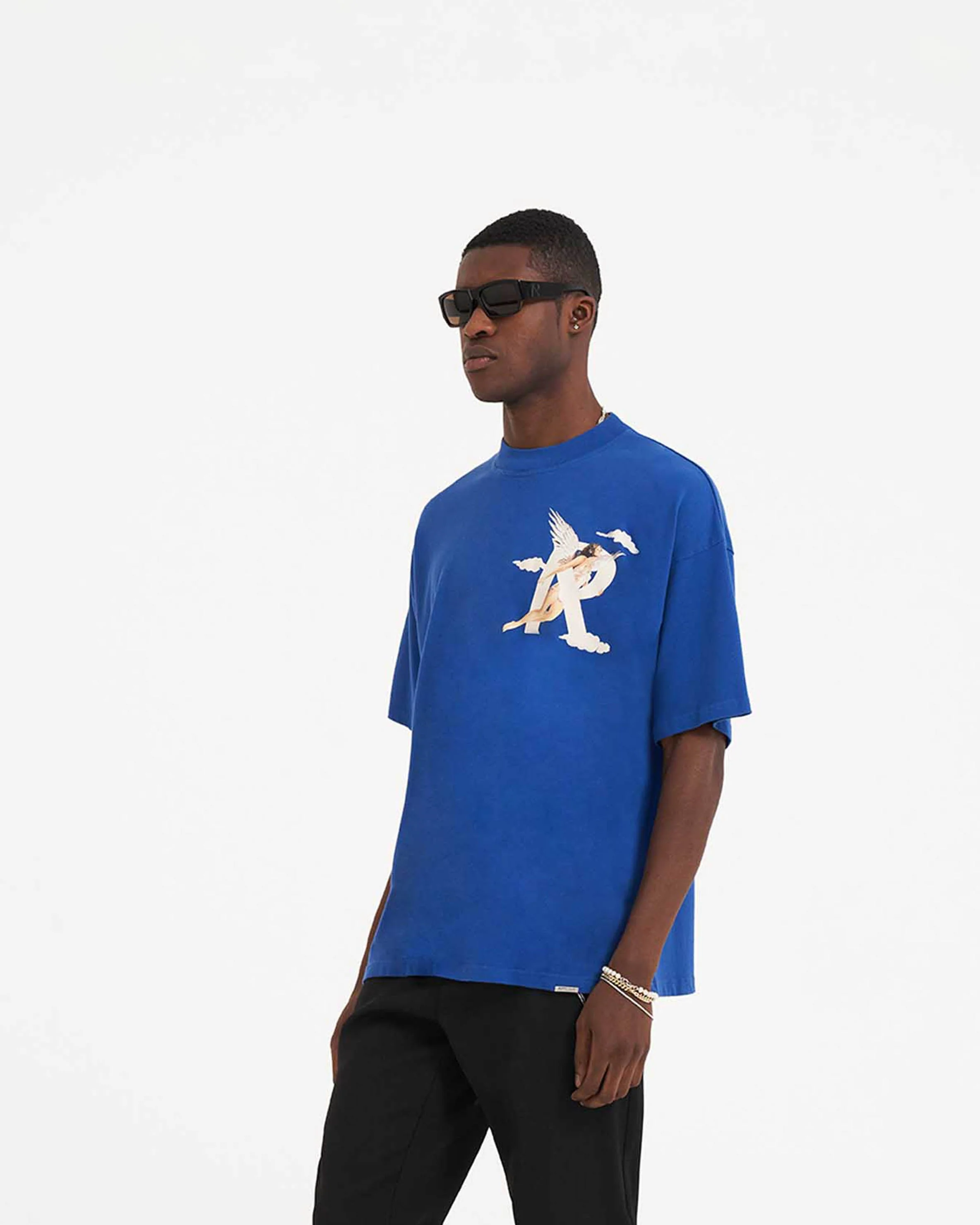 Storms In Heaven T-Shirt - Cobalt - Image 4