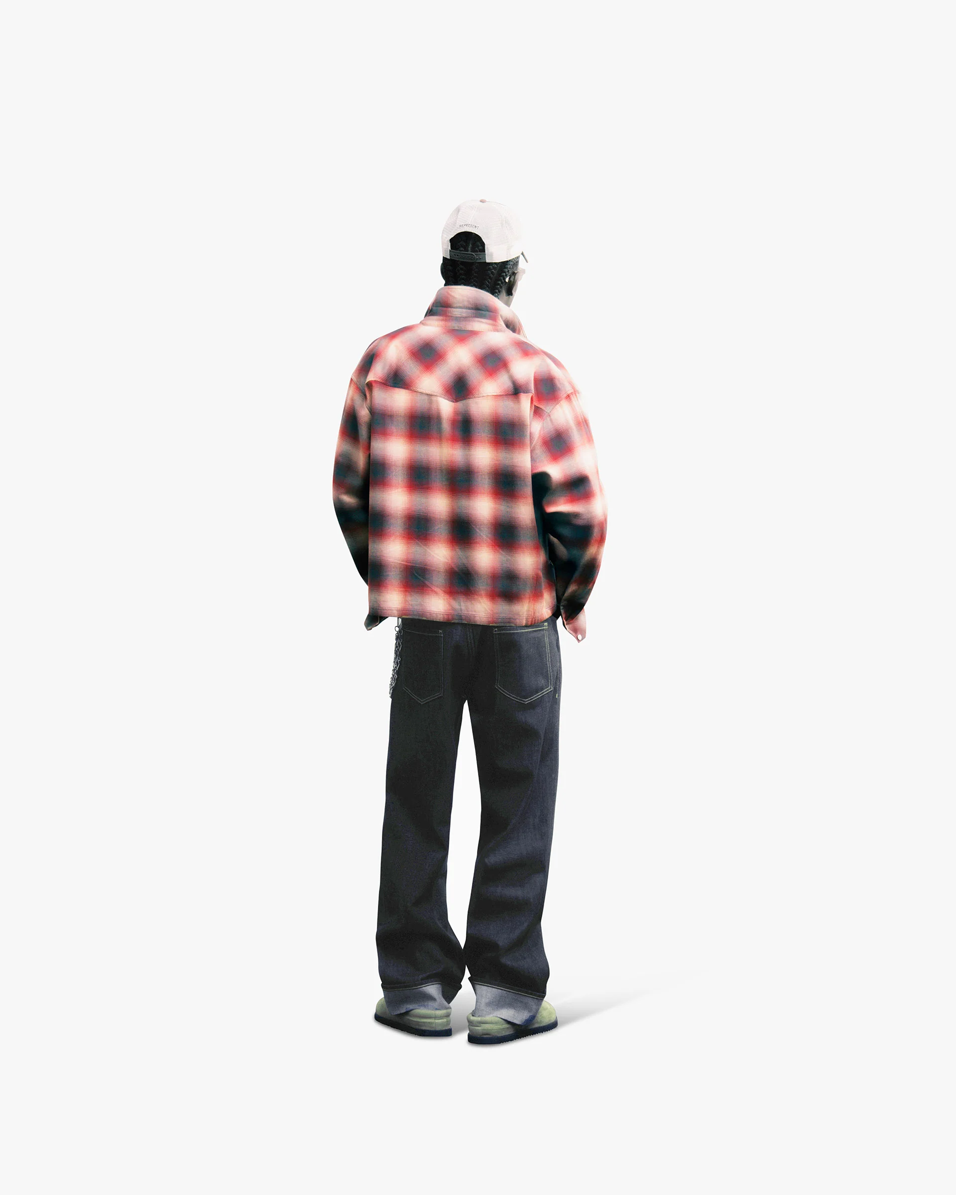 Sunset Flannel - Racing Red - Image 8