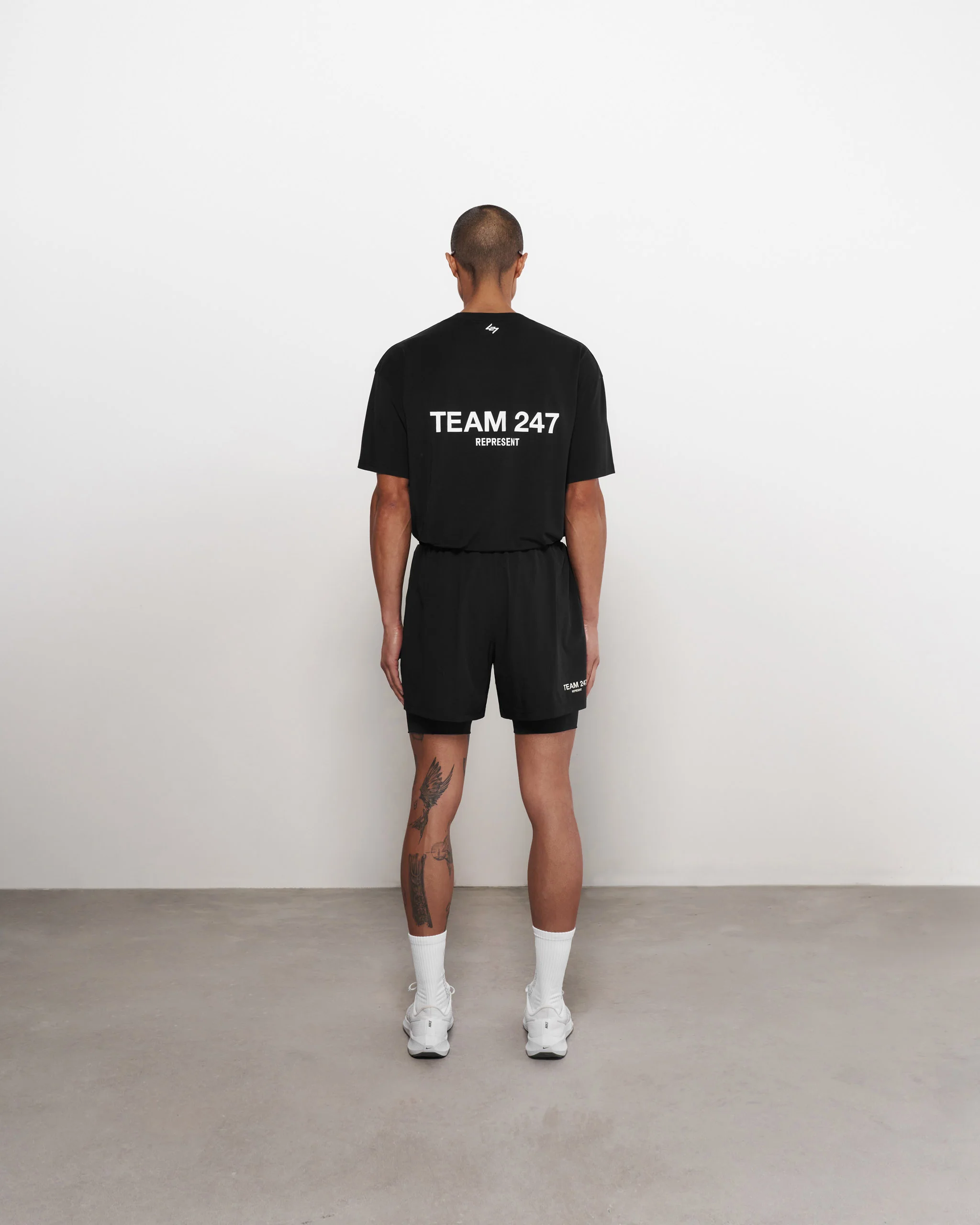 Team 247 2-In-1 Shorts - Black - Image 9