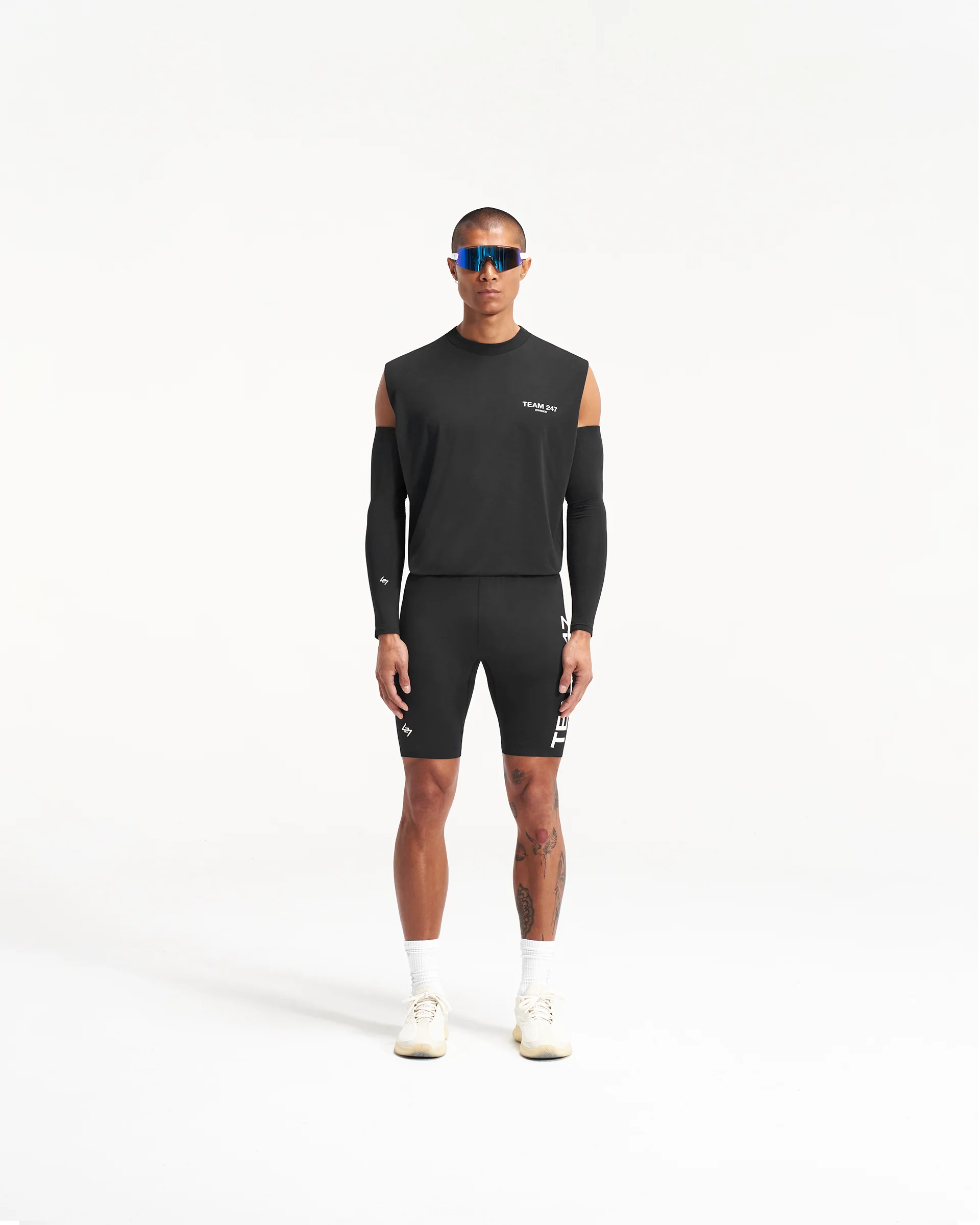 Team 247 Arm Warmers - Black - Image 3