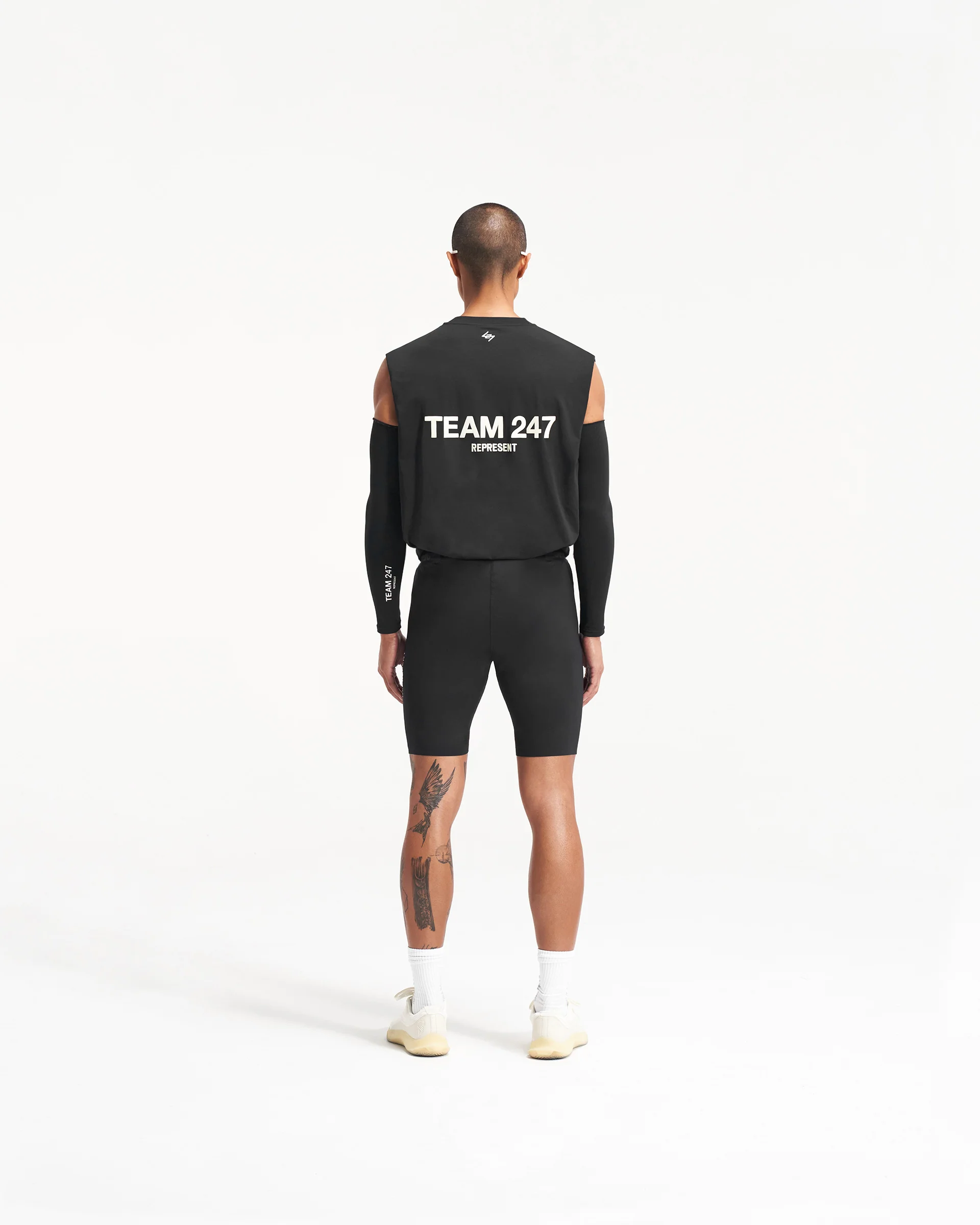 Team 247 Arm Warmers - Black - Image 4