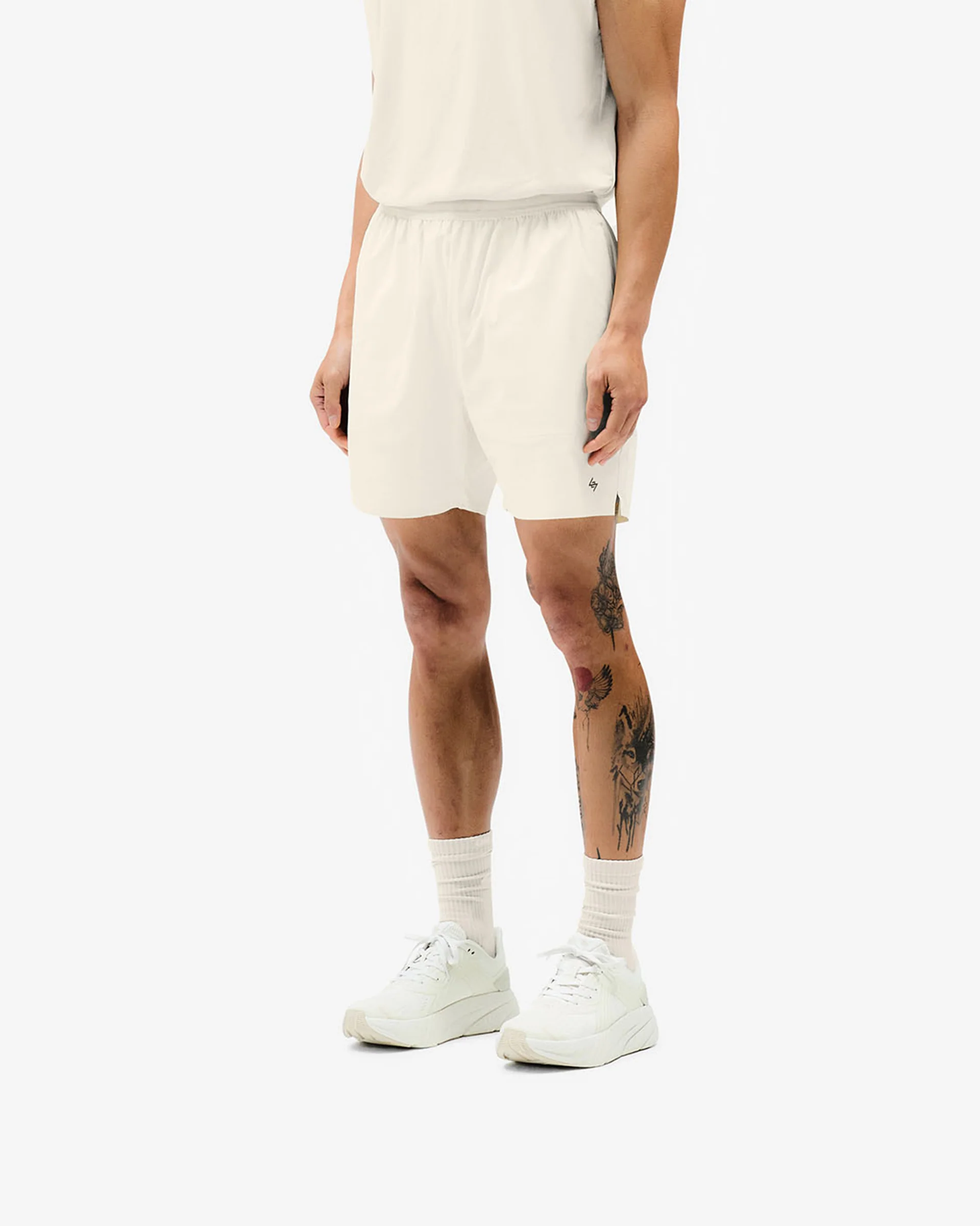 Team 247 Fused Shorts - Cream - Image 2