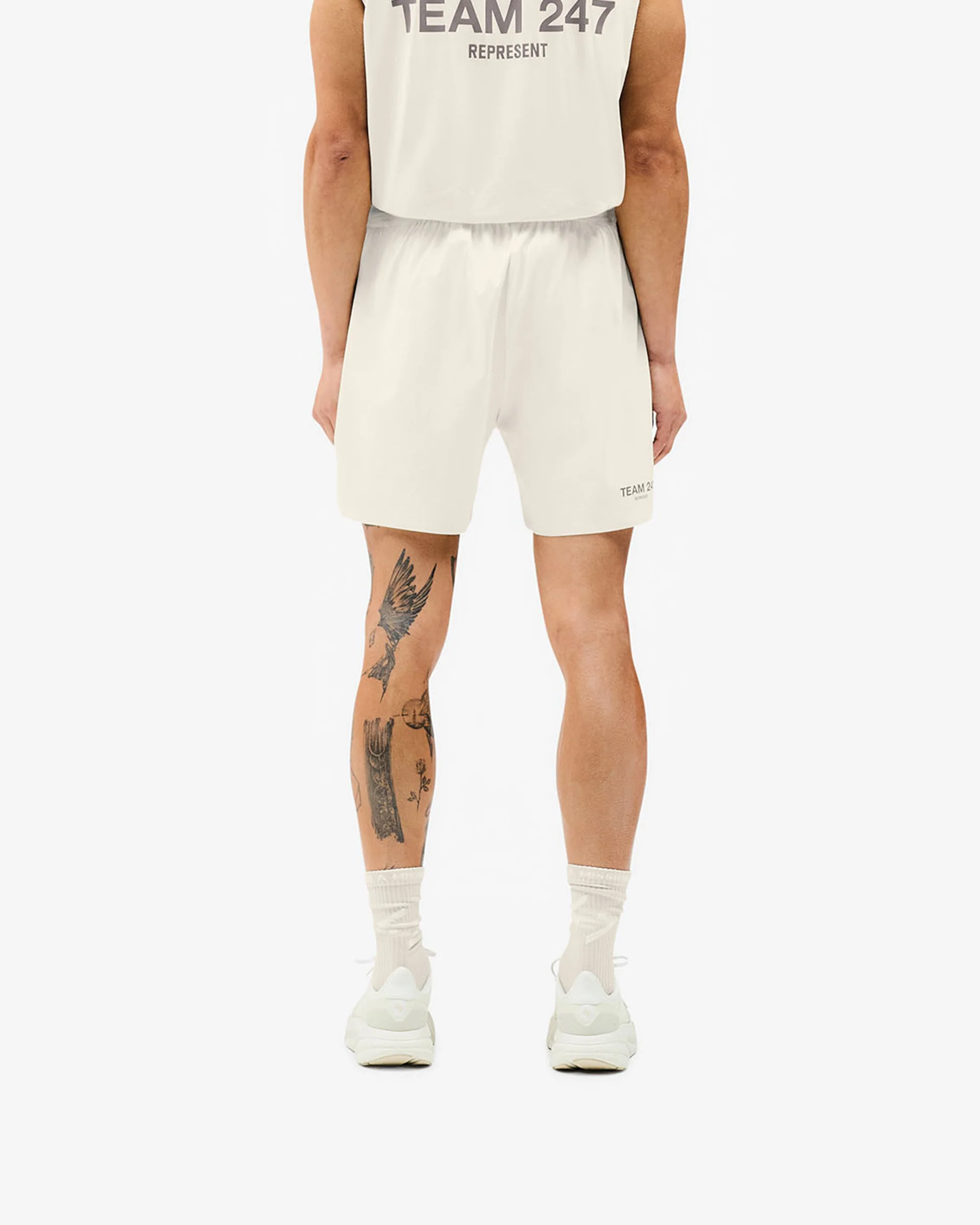 Team 247 Fused Shorts - Cream - Image 4
