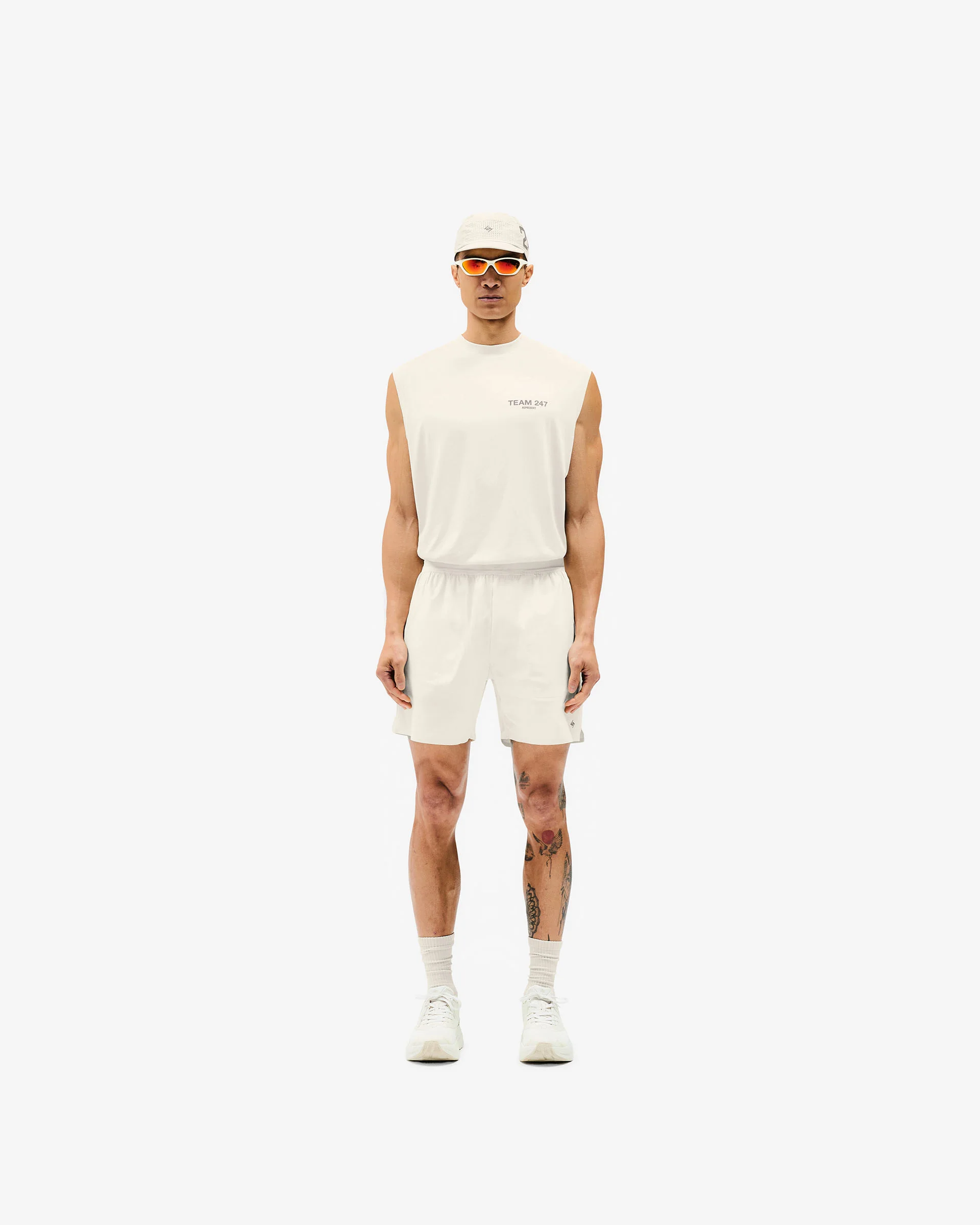 Team 247 Fused Shorts - Cream - Image 7