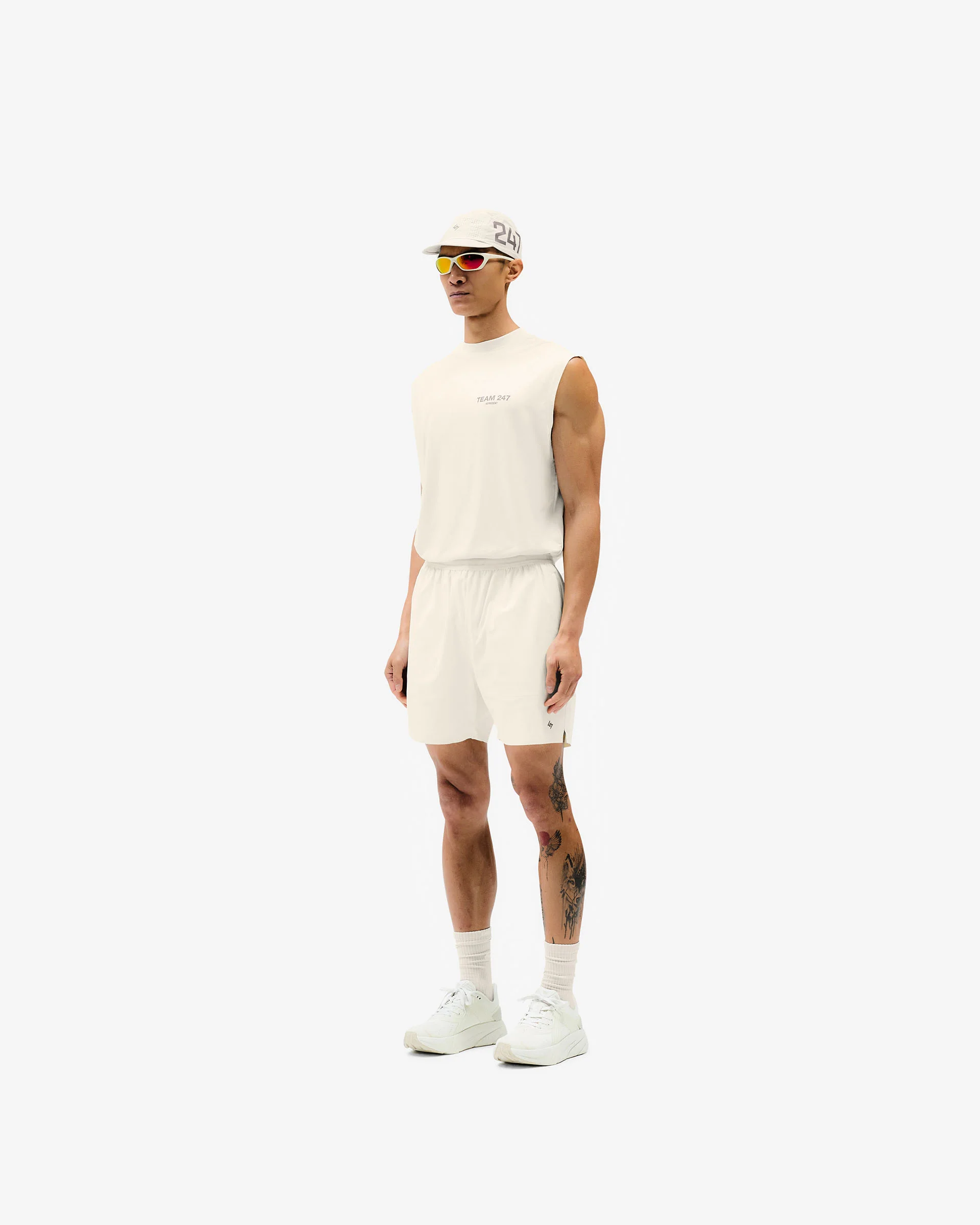 Team 247 Fused Shorts - Cream - Image 8