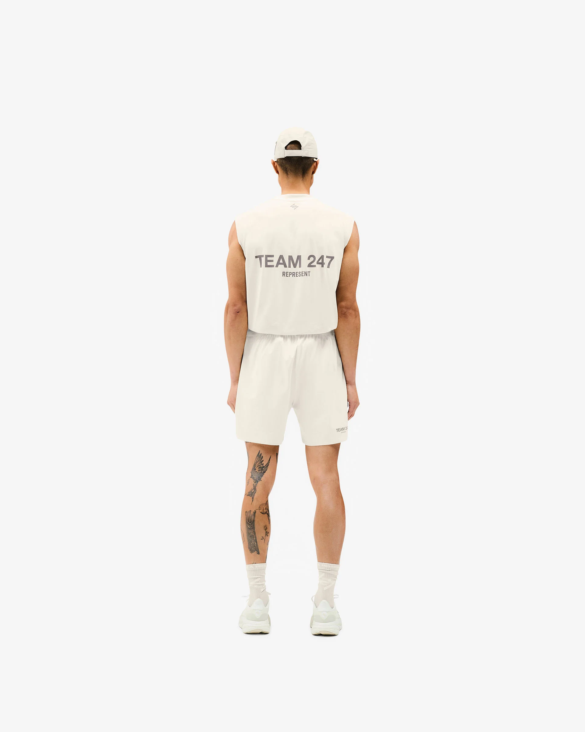 Team 247 Fused Shorts - Cream - Image 9