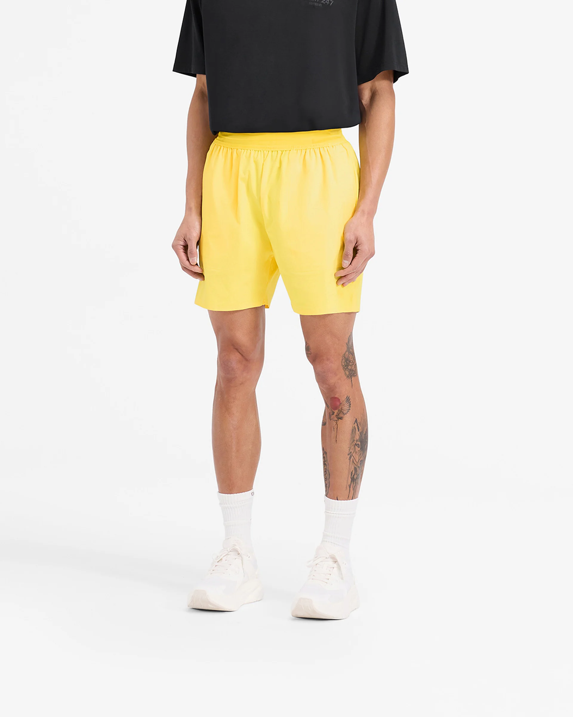 Team 247 Fused Shorts - Lemon - Image 2