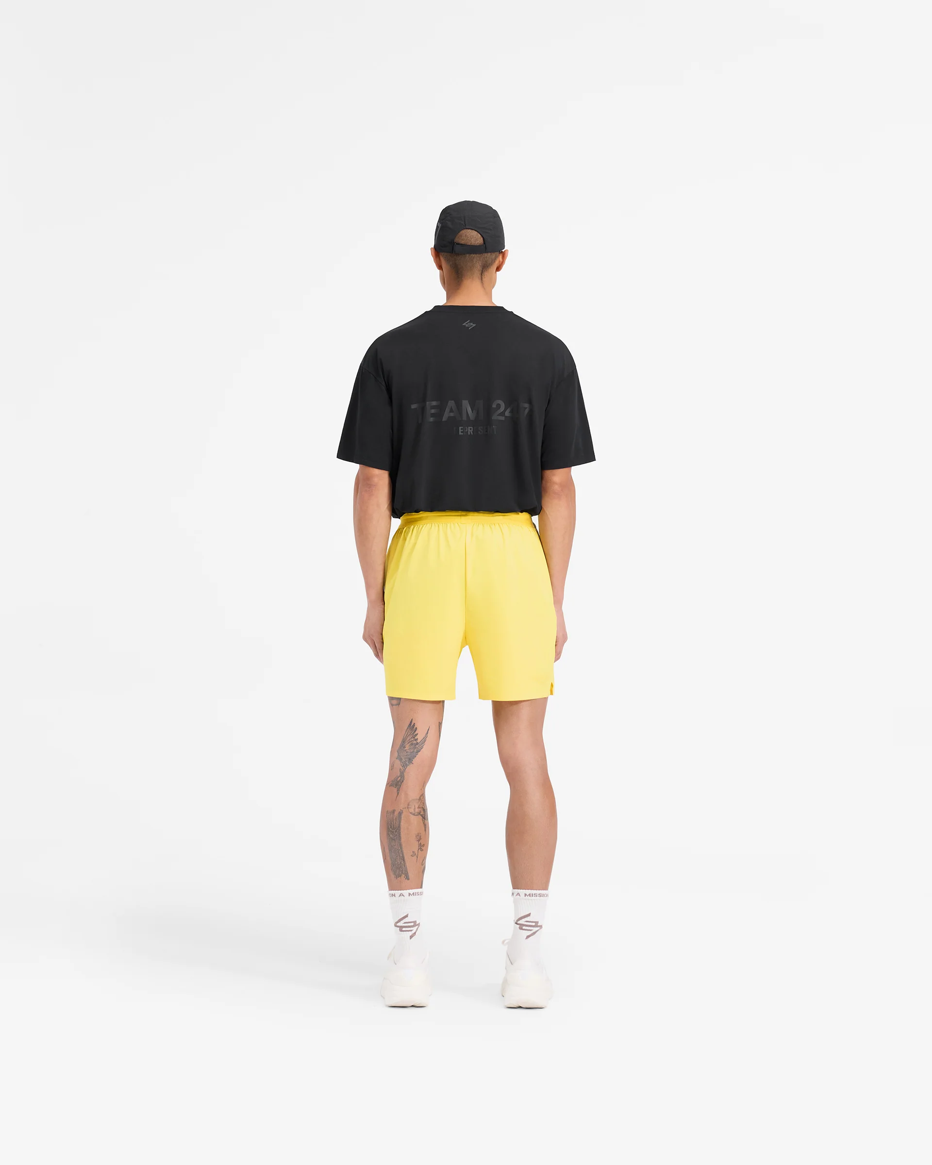 Team 247 Fused Shorts - Lemon - Image 9