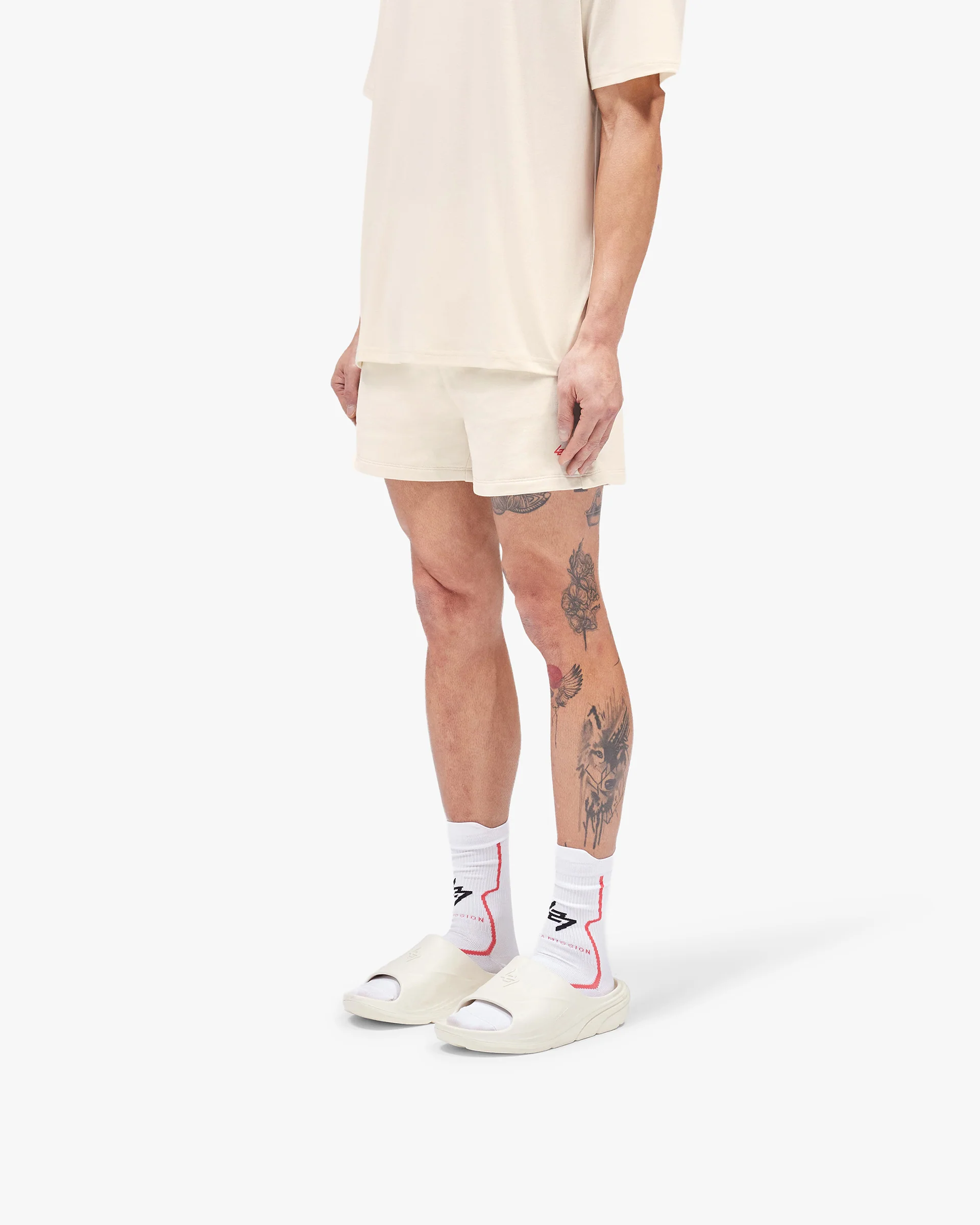 Team 247 Jersey Short - Cream - Image 2