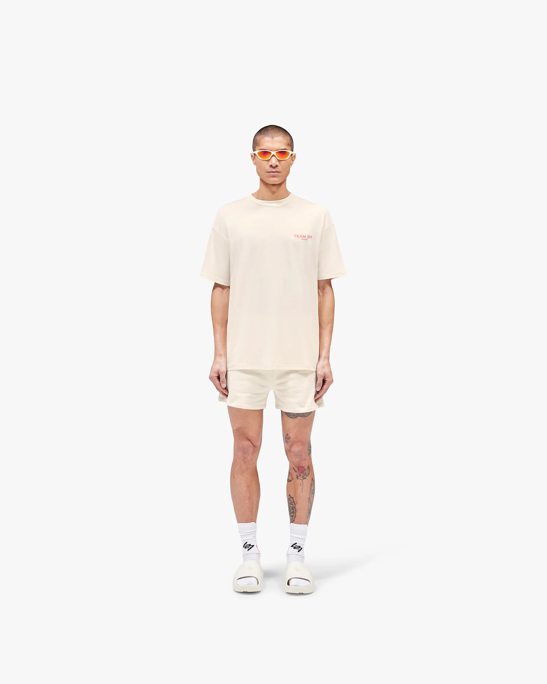 Team 247 Jersey Short - Cream - Image 5