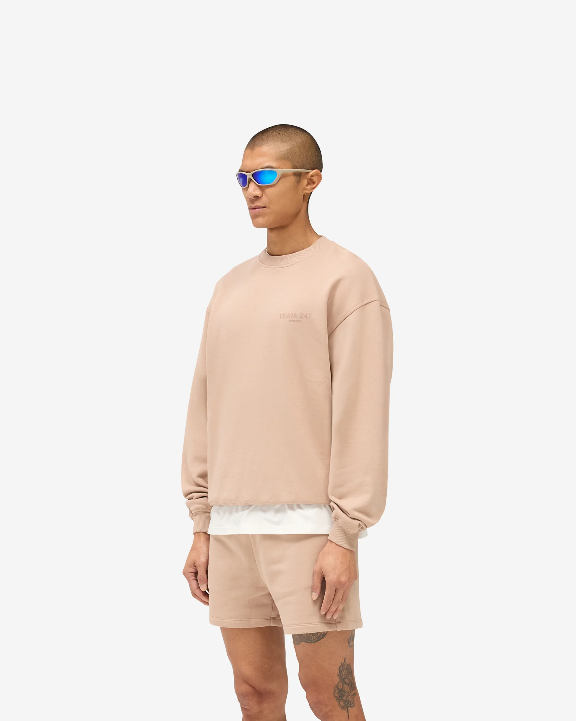 Team 247 Oversized Crew - Clay - Image 2