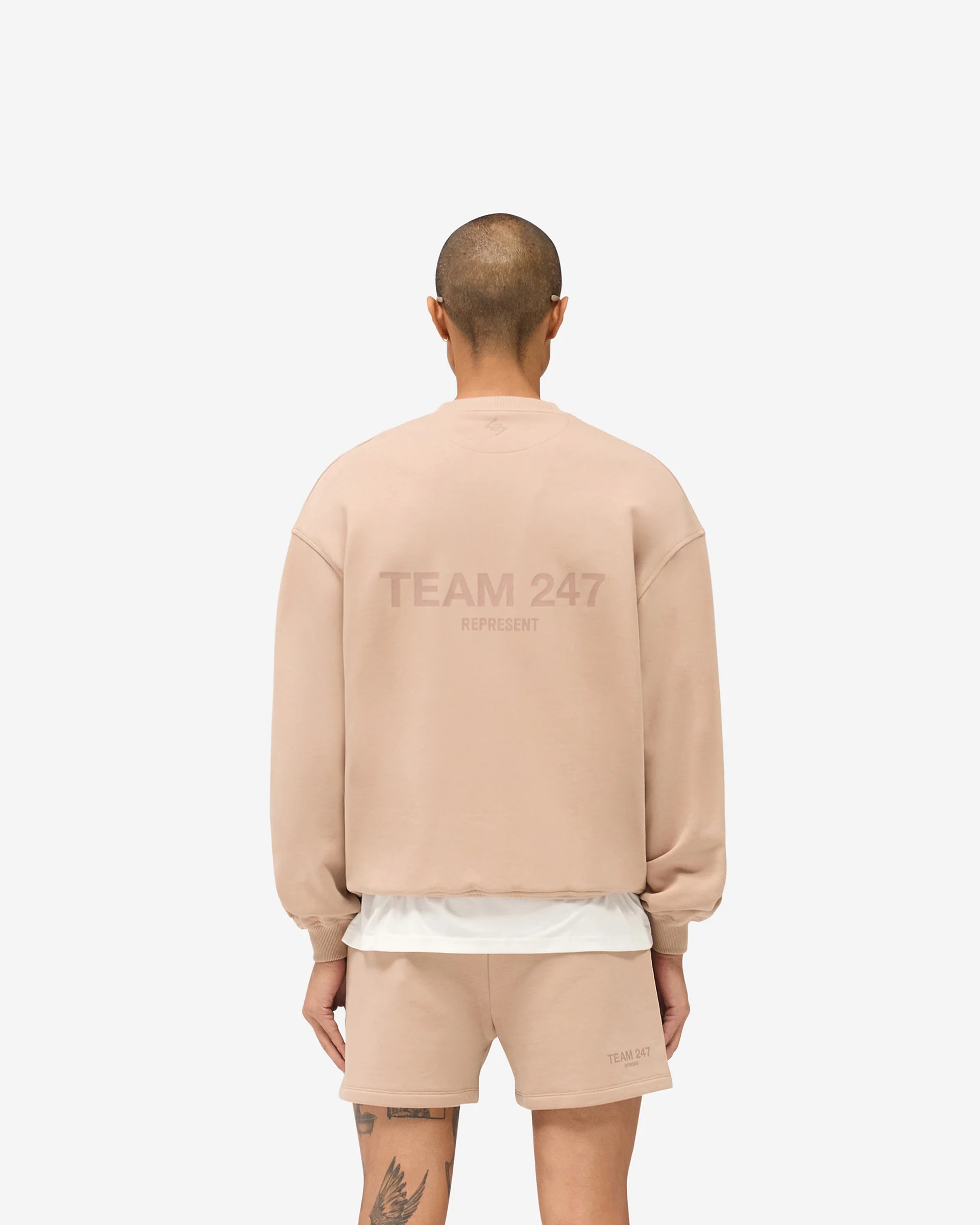 Team 247 Oversized Crew - Clay - Image 4