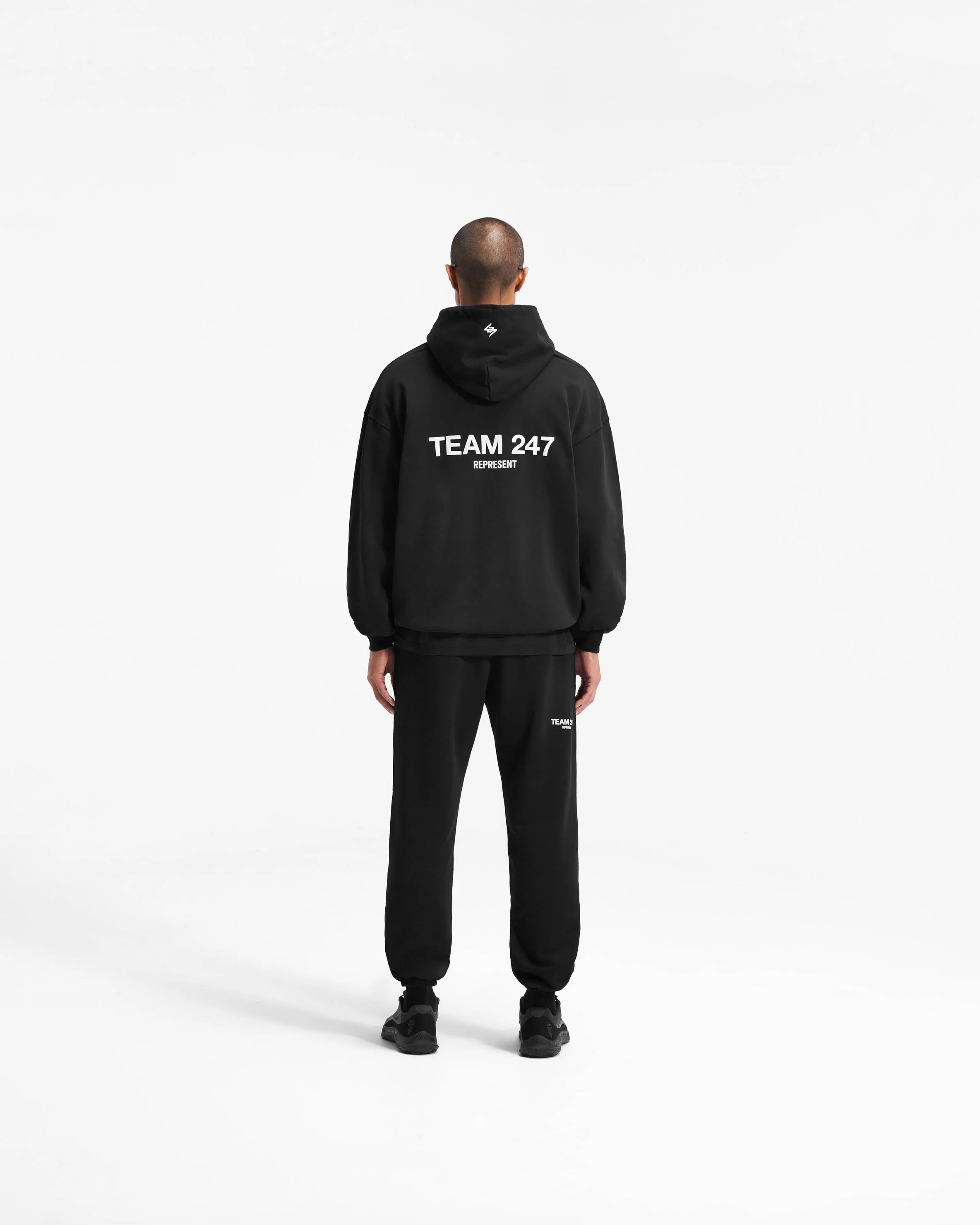 Team 247 Oversized Hoodie - Black - Image 10