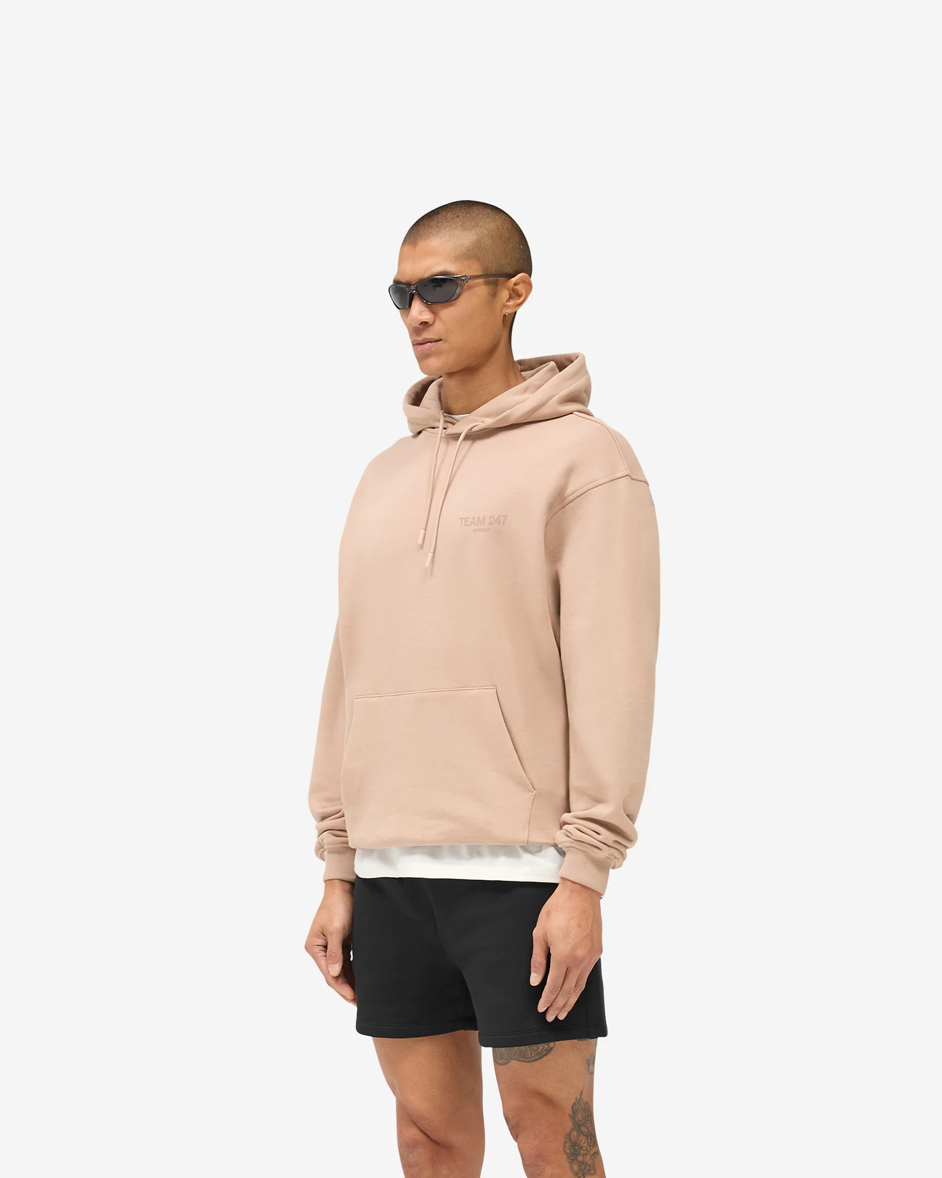 Team 247 Oversized Hoodie - Clay - Image 2