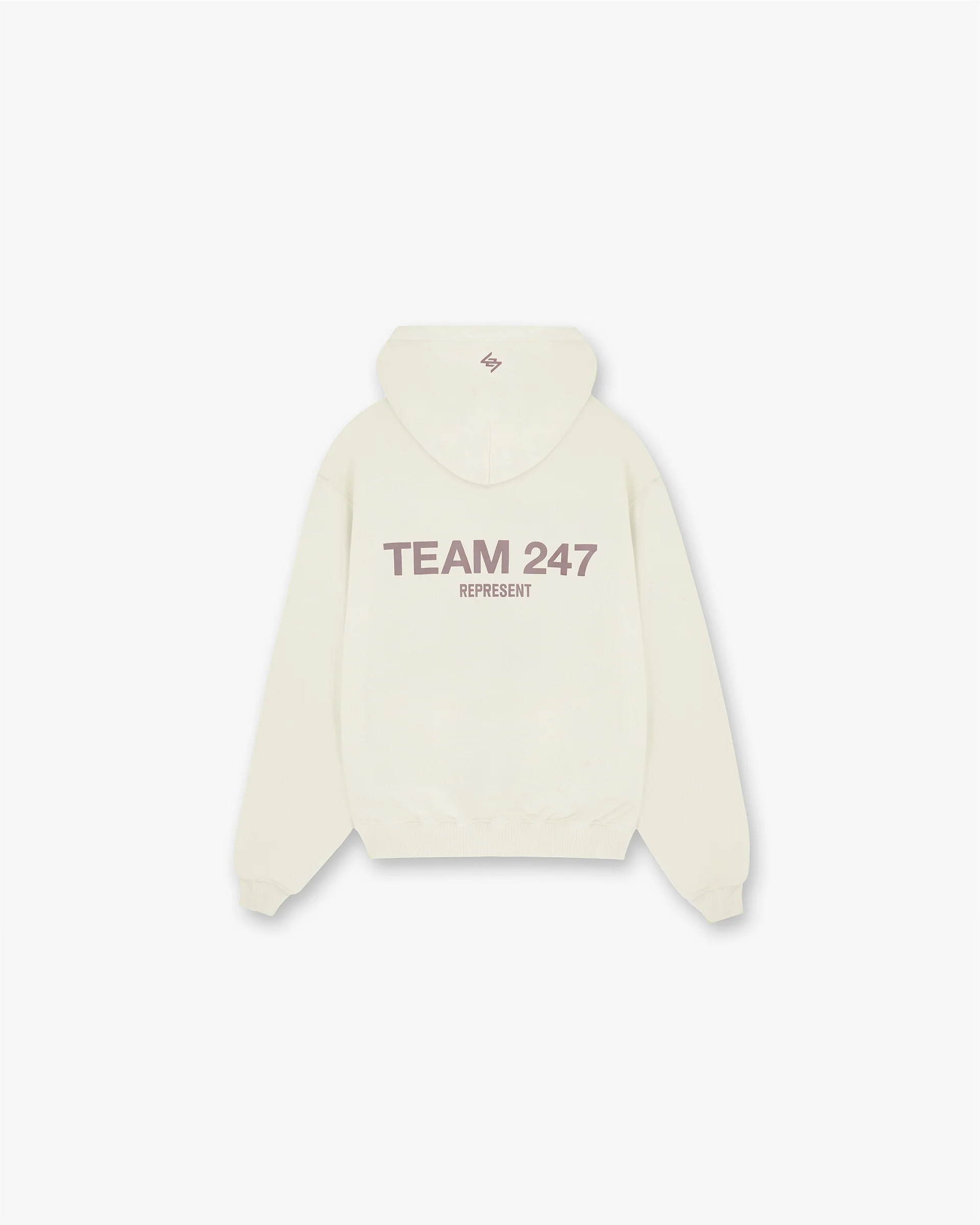 Team 247 Oversized Hoodie - Cream - Image 10