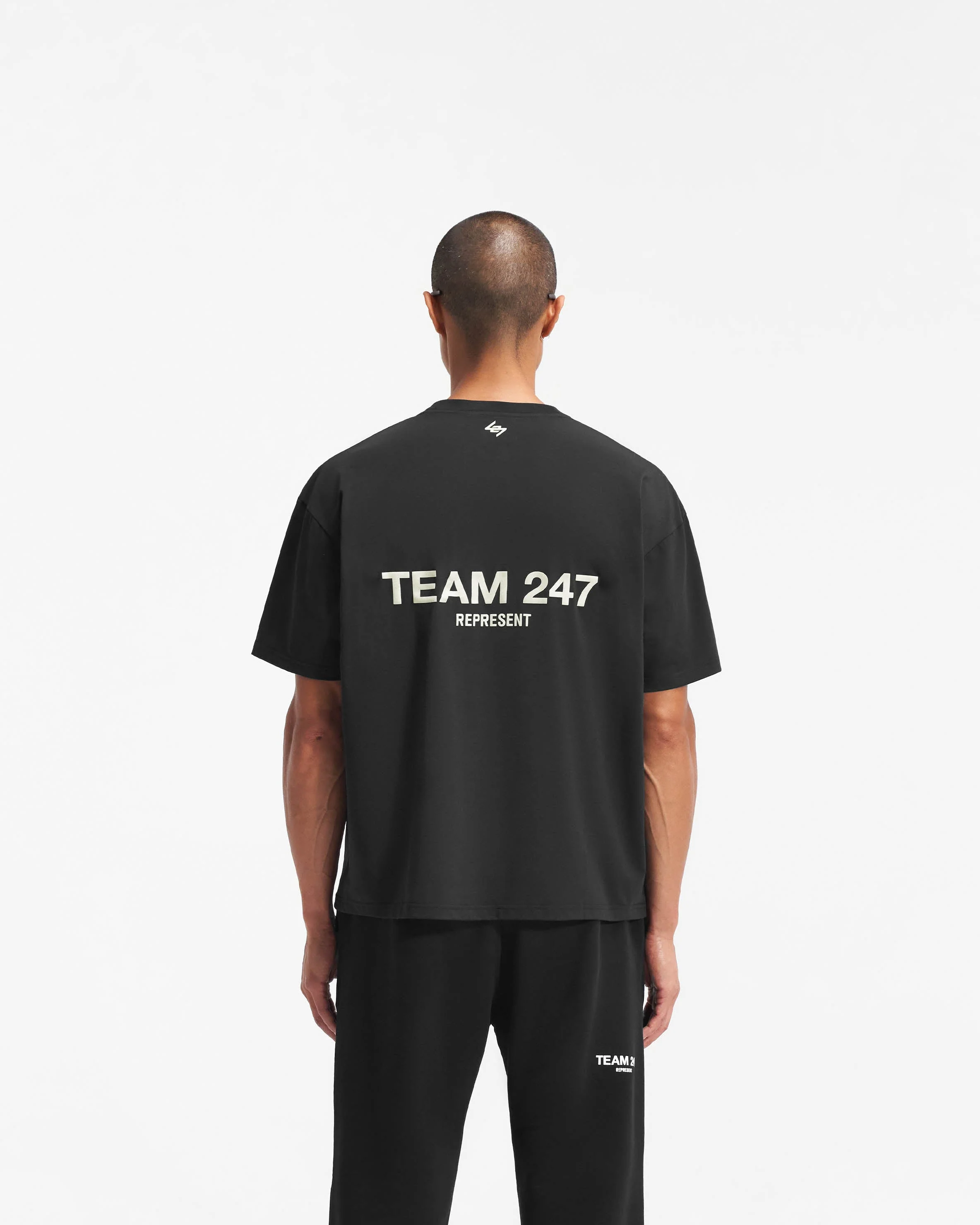 Team 247 Oversized T-Shirt - Black - Image 2