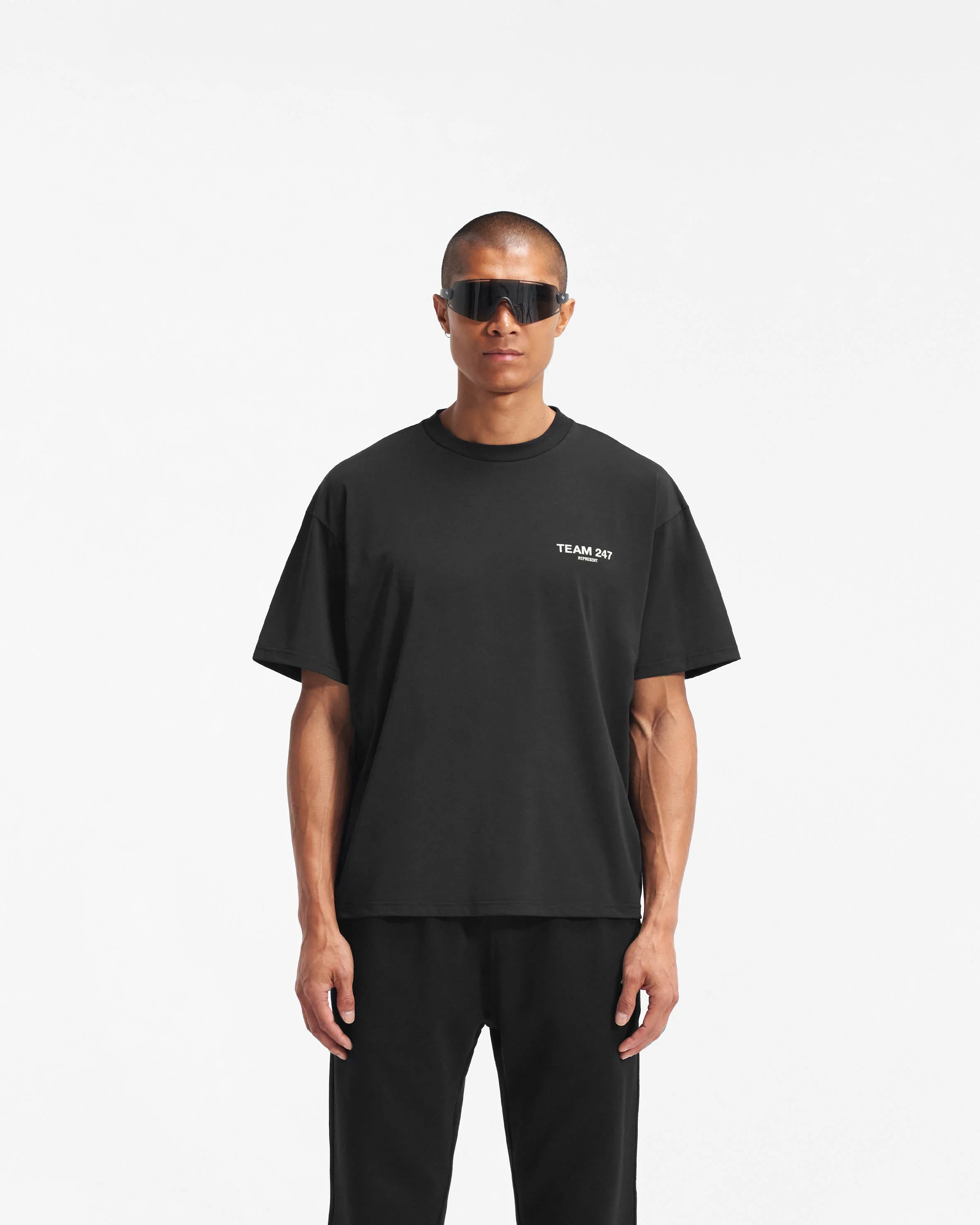 Team 247 Oversized T-Shirt - Black - Image 3